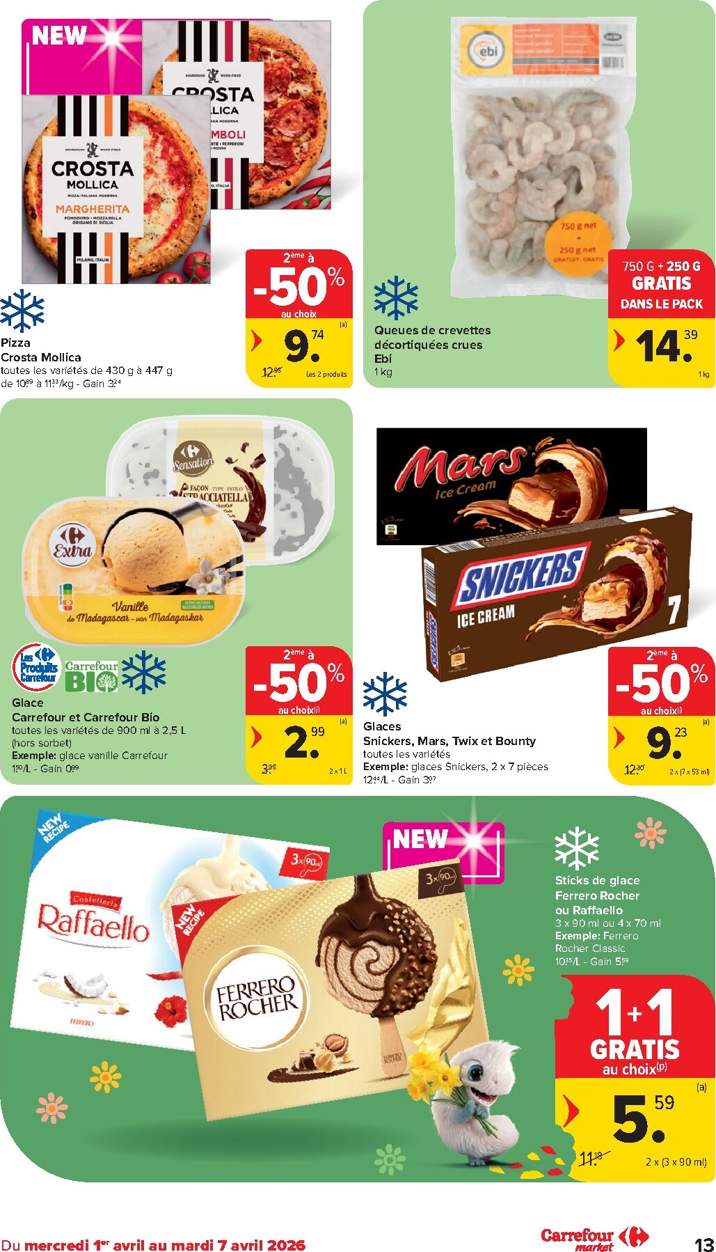 carrefour - De Carrefour Market folder geldig vanaf 01/04/2026 t/m 07/04/2026 - page: 13