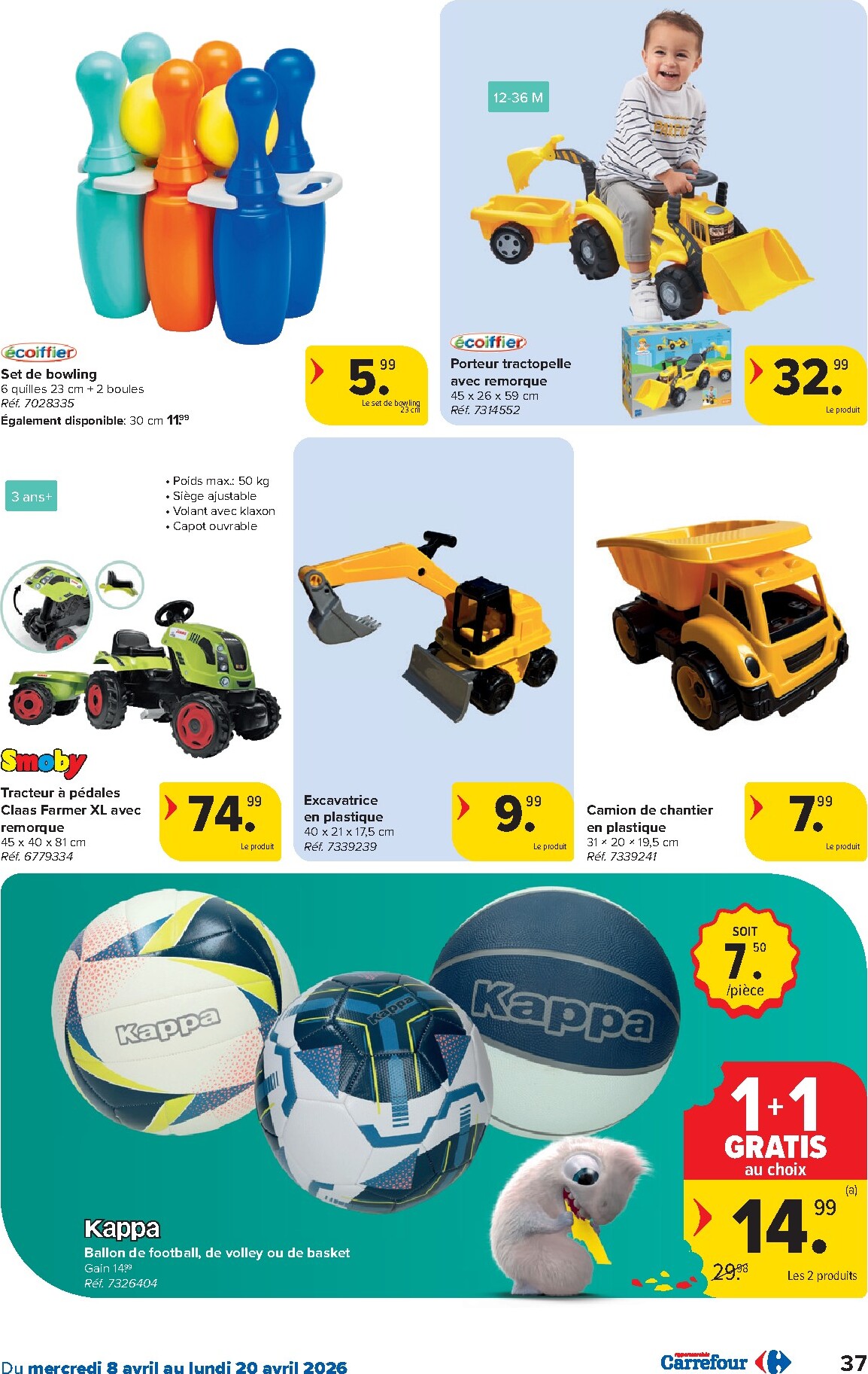 carrefour - De Carrefour Hypermarchés folder geldig vanaf 08/04/2026 t/m 20/04/2026 - page: 37