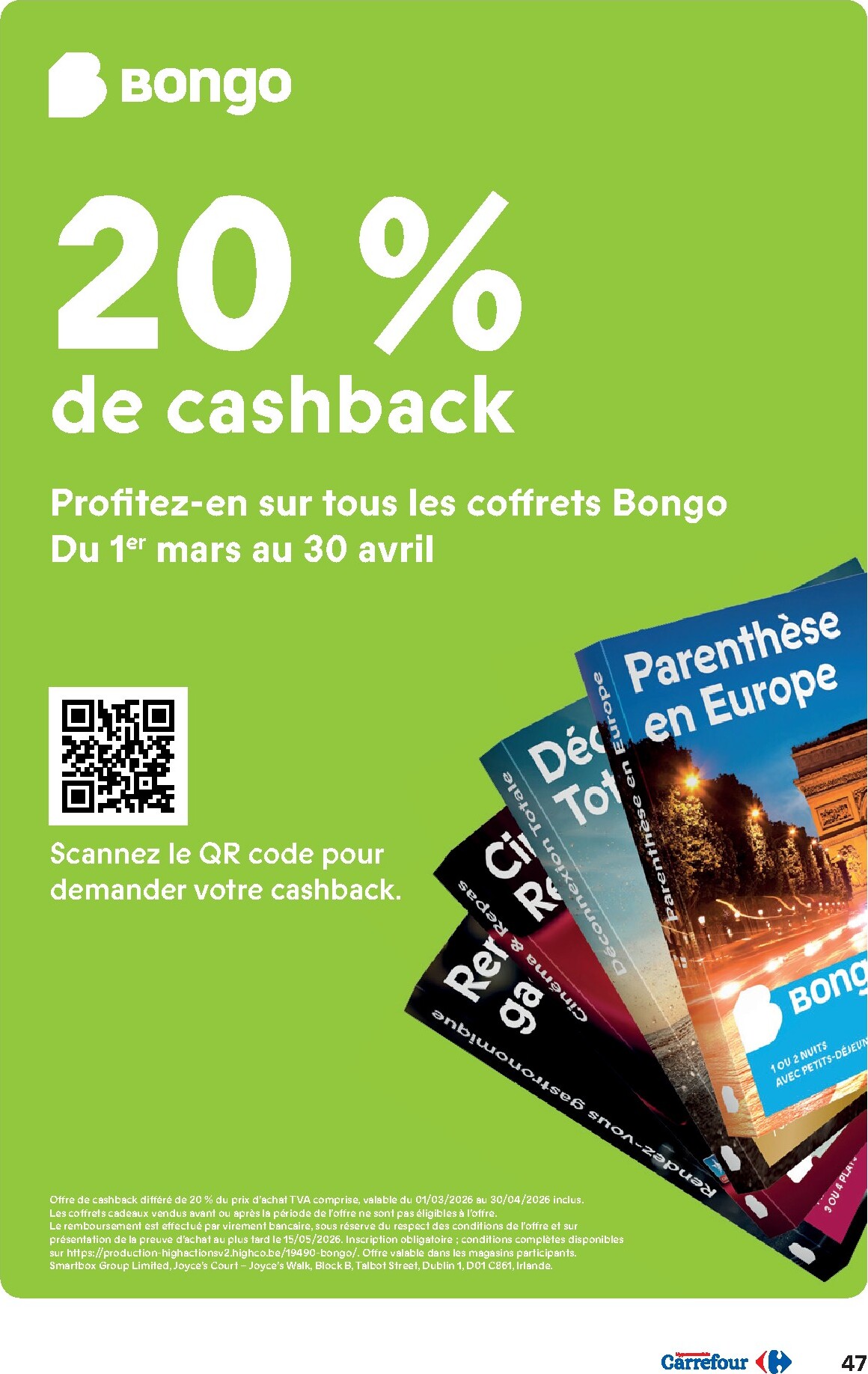 carrefour - De Carrefour Hypermarchés folder geldig vanaf 08/04/2026 t/m 20/04/2026 - page: 47