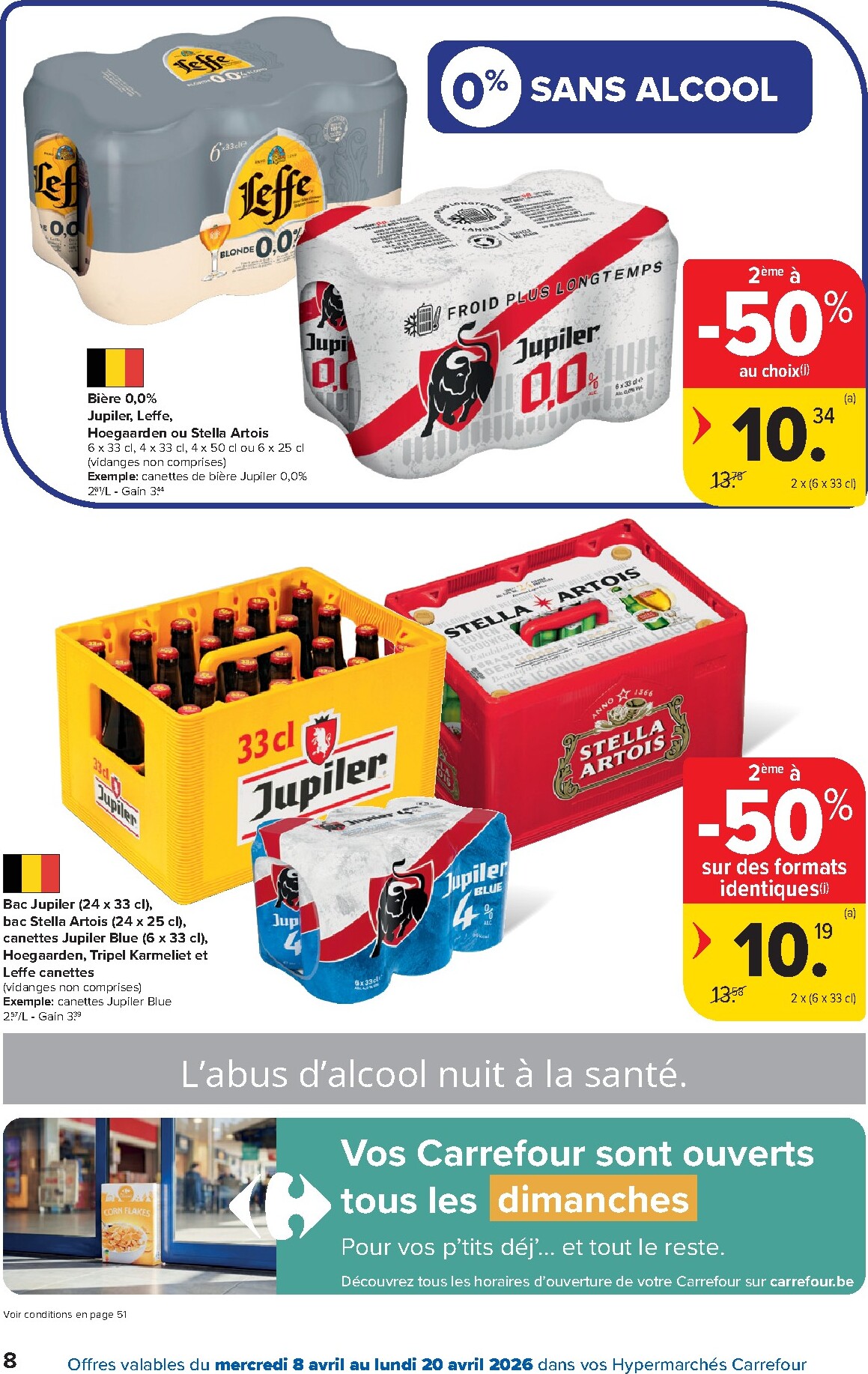carrefour - De Carrefour Hypermarchés folder geldig vanaf 08/04/2026 t/m 20/04/2026 - page: 8