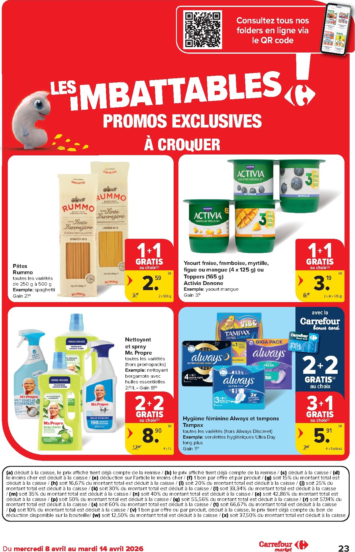 carrefour - Huidige Carrefour Market folder geldig van woensdag 08/04/2026 tot dinsdag 14/04/2026 - page: 23