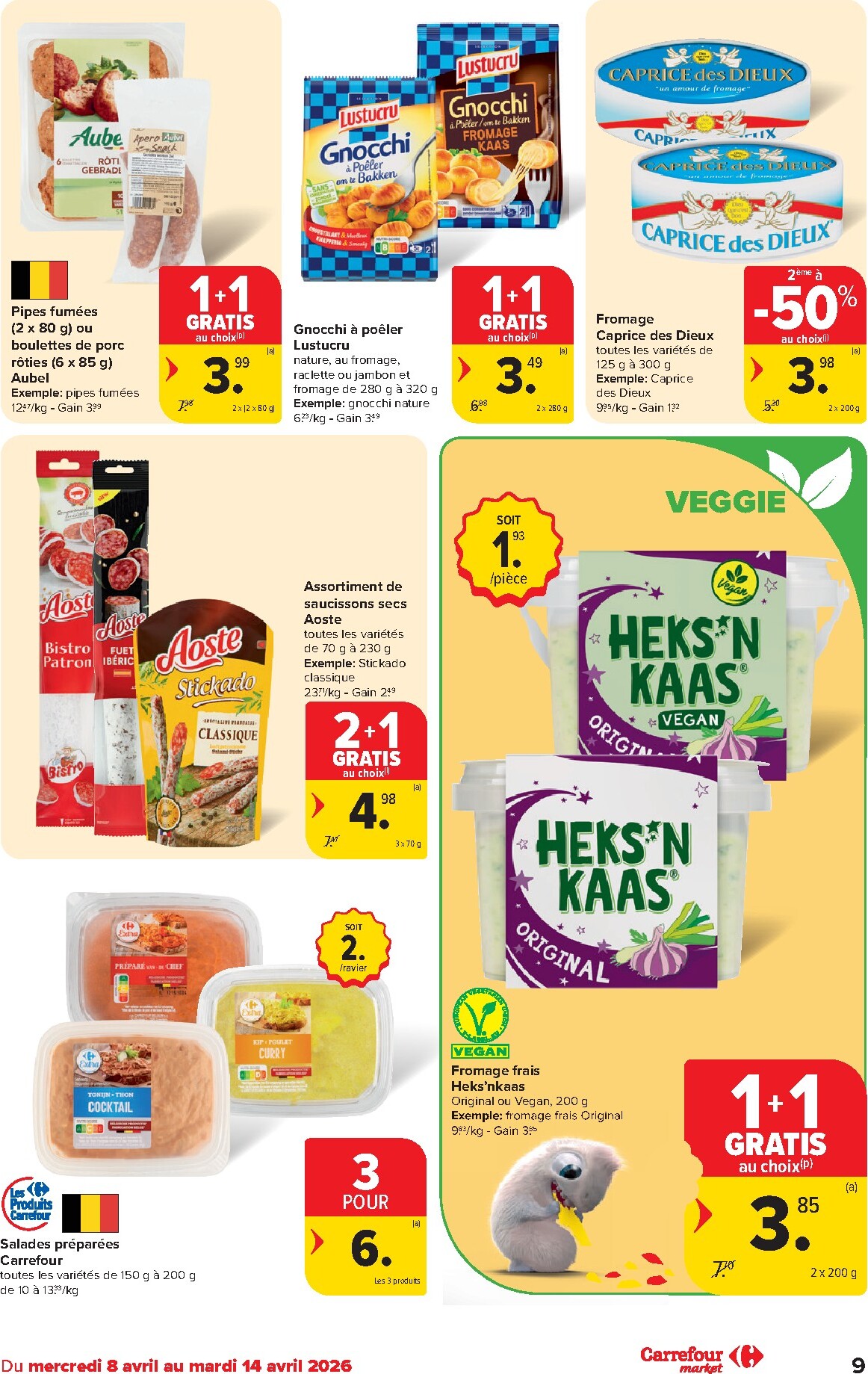 carrefour - Huidige Carrefour Market folder geldig van woensdag 08/04/2026 tot dinsdag 14/04/2026 - page: 9