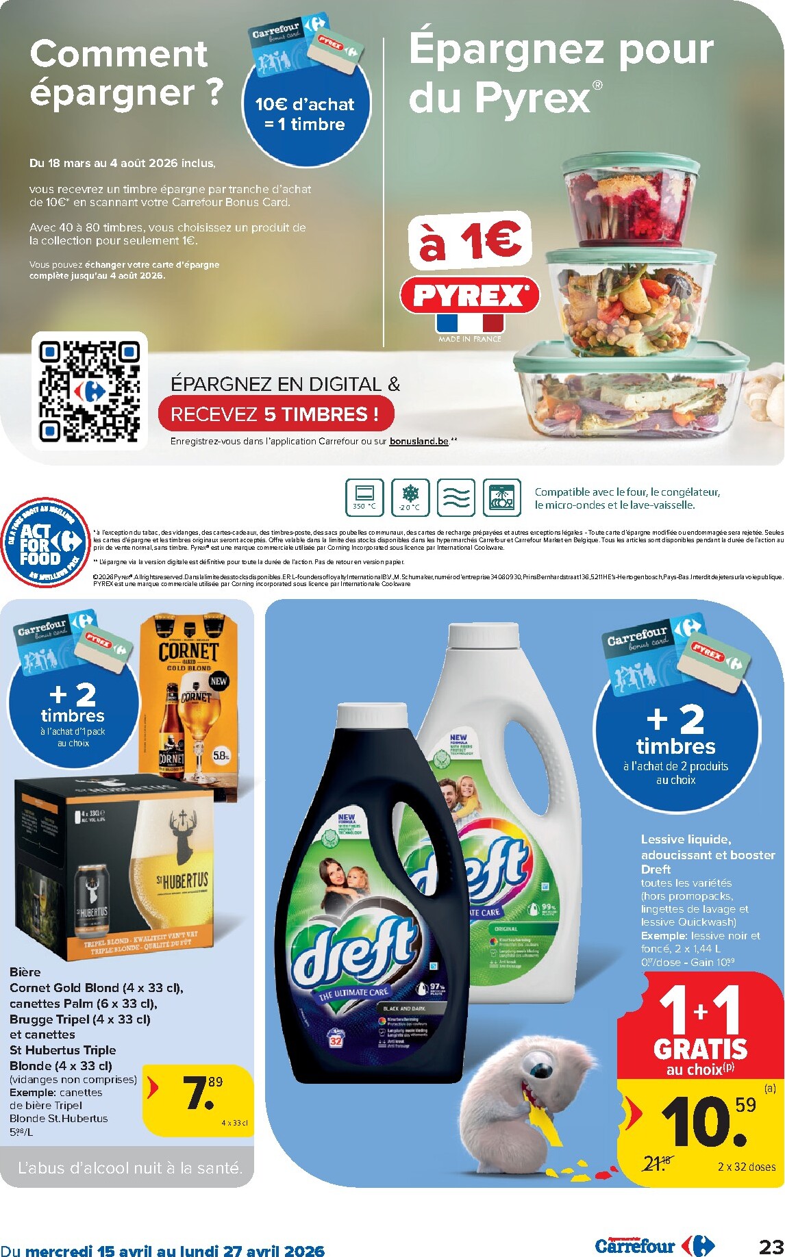 carrefour - Toekomstige Carrefour Hypermarchés folder geldig van woensdag 15/04/2026 tot maandag 27/04/2026 - page: 23