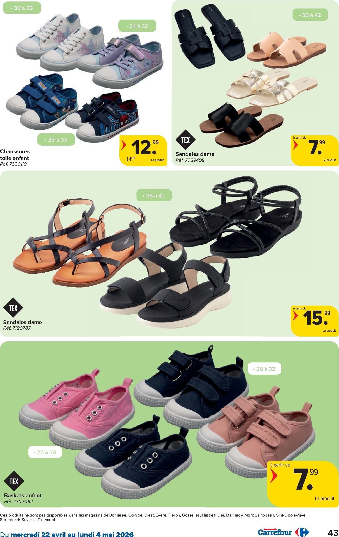 carrefour - Carrefour Hypermarchés folder voor volgende week van woensdag 22/04/2026 tot maandag 04/05/2026 - page: 43
