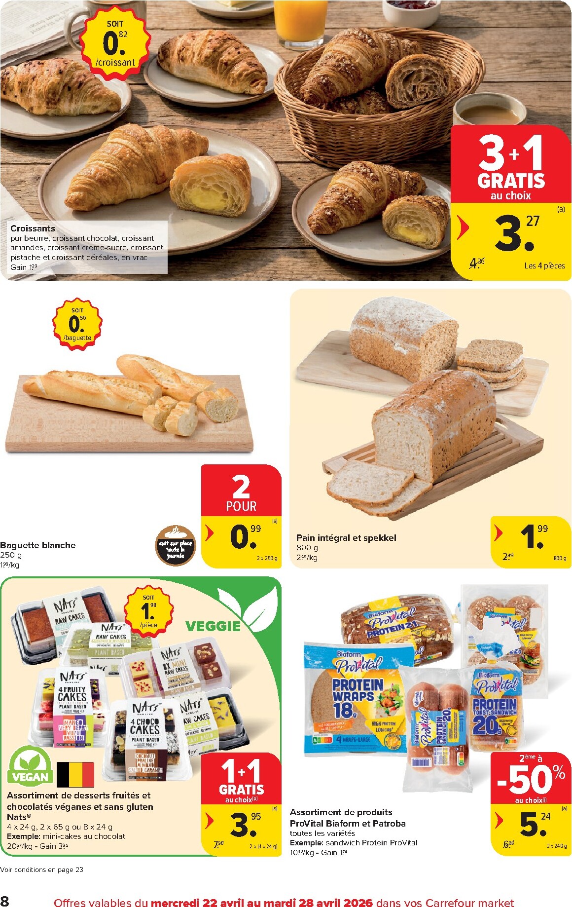 carrefour - Carrefour Market folder voor volgende week van woensdag 22/04/2026 tot dinsdag 28/04/2026 - page: 8