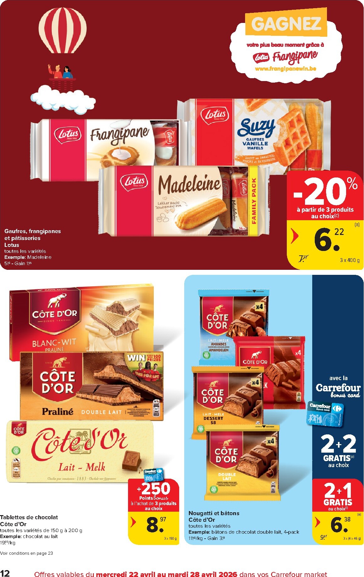 carrefour - Carrefour Market folder voor volgende week van woensdag 22/04/2026 tot dinsdag 28/04/2026 - page: 12