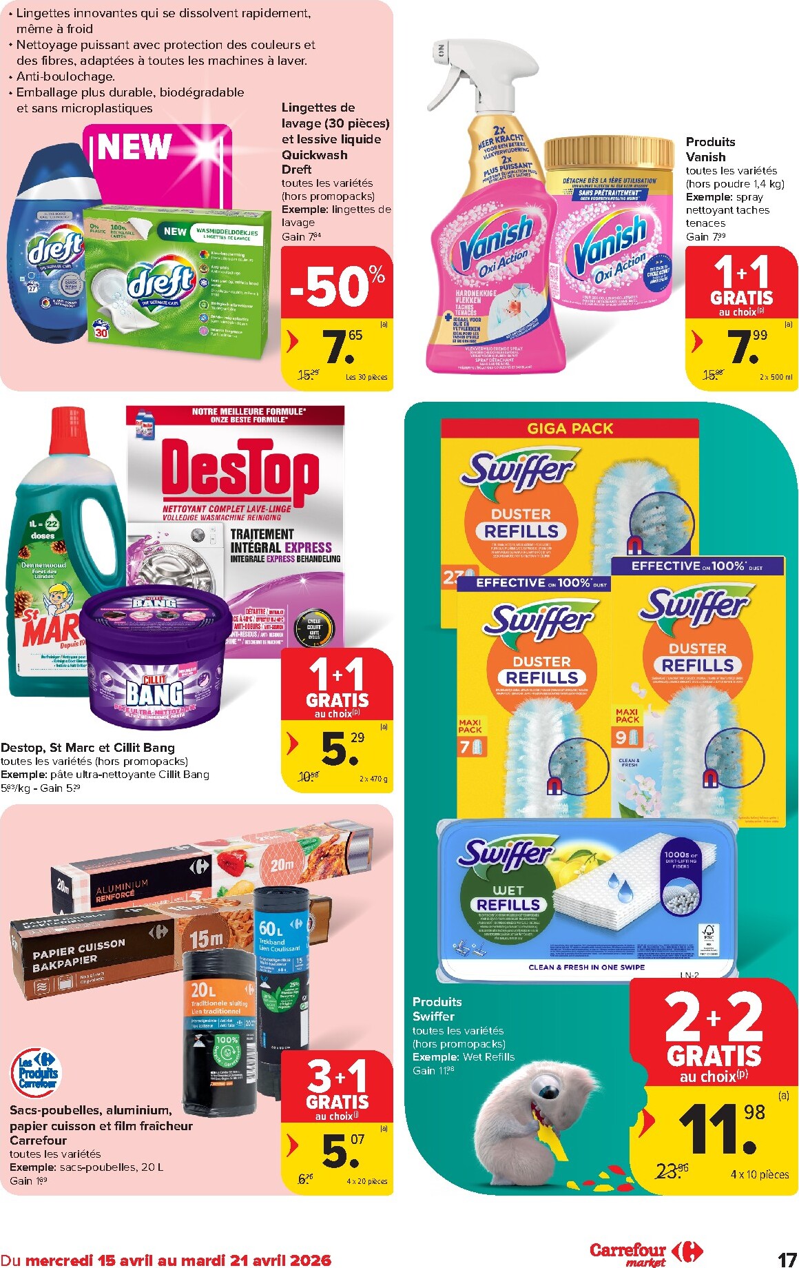carrefour - Huidige Carrefour Market folder geldig van woensdag 15/04/2026 tot dinsdag 21/04/2026 - page: 17