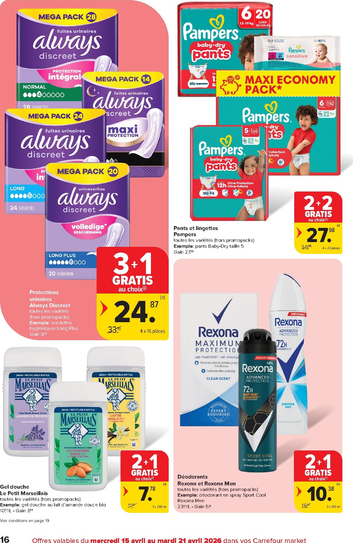 carrefour - Huidige Carrefour Market folder geldig van woensdag 15/04/2026 tot dinsdag 21/04/2026 - page: 16