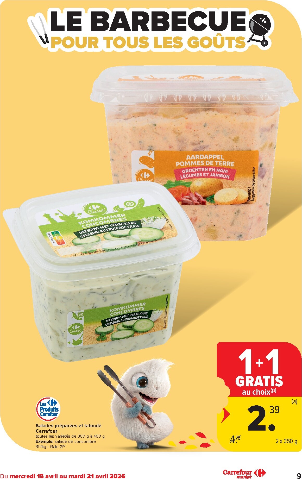 carrefour - Huidige Carrefour Market folder geldig van woensdag 15/04/2026 tot dinsdag 21/04/2026 - page: 9