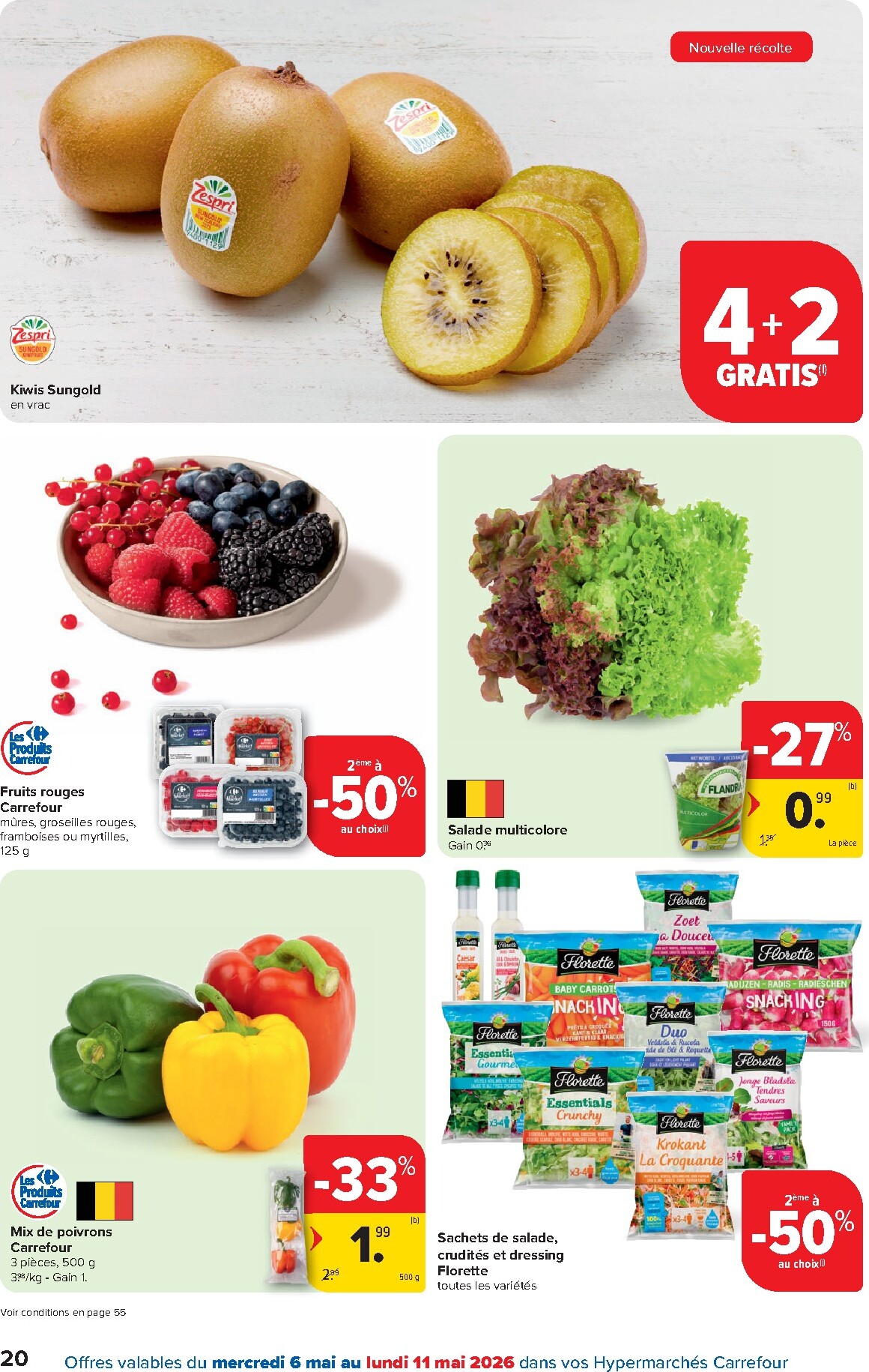 carrefour - Carrefour Hypermarchés folder voor volgende week van woensdag 06/05/2026 tot maandag 18/05/2026 - page: 20