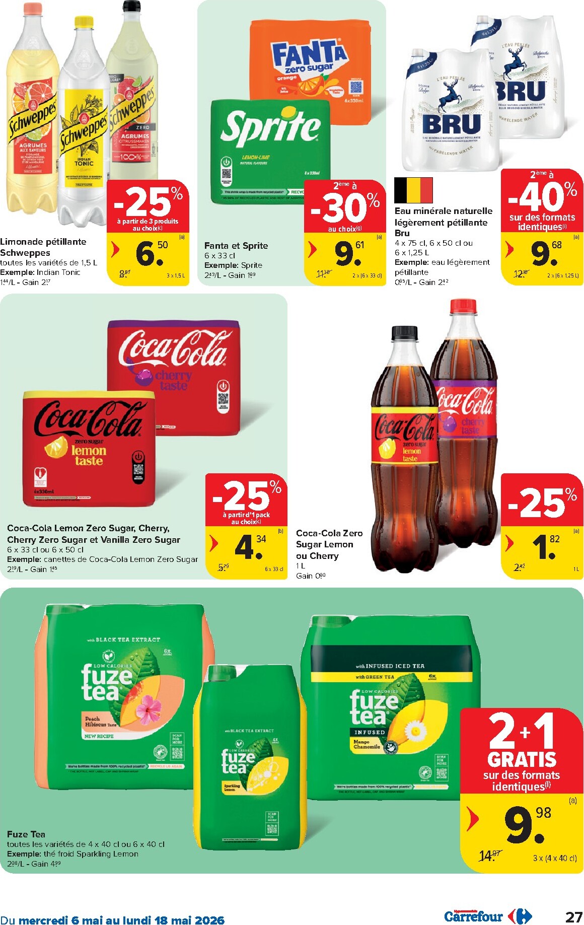 carrefour - Carrefour Hypermarchés folder voor volgende week van woensdag 06/05/2026 tot maandag 18/05/2026 - page: 27