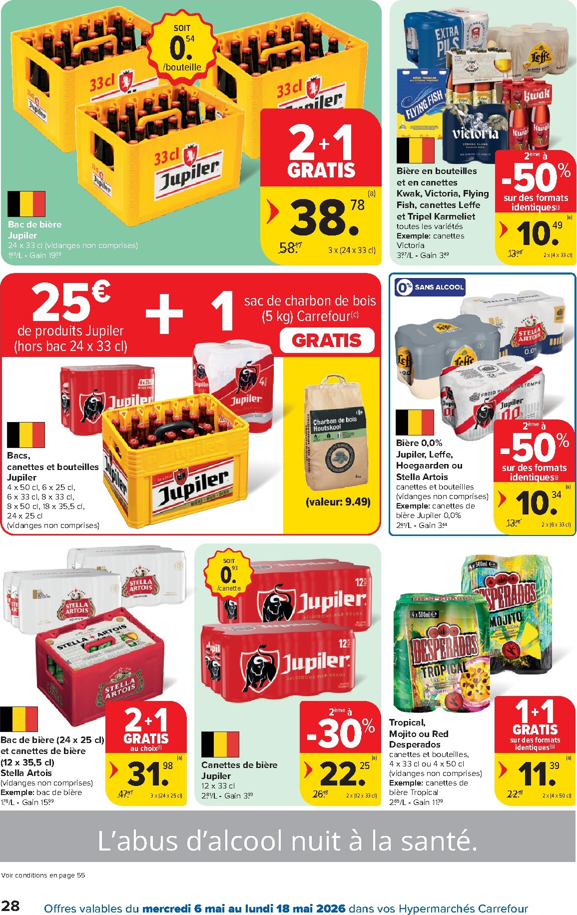 carrefour - Carrefour Hypermarchés folder voor volgende week van woensdag 06/05/2026 tot maandag 18/05/2026 - page: 28