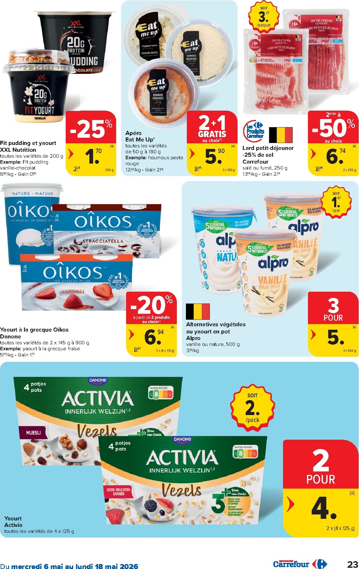 carrefour - Carrefour Hypermarchés folder voor volgende week van woensdag 06/05/2026 tot maandag 18/05/2026 - page: 23