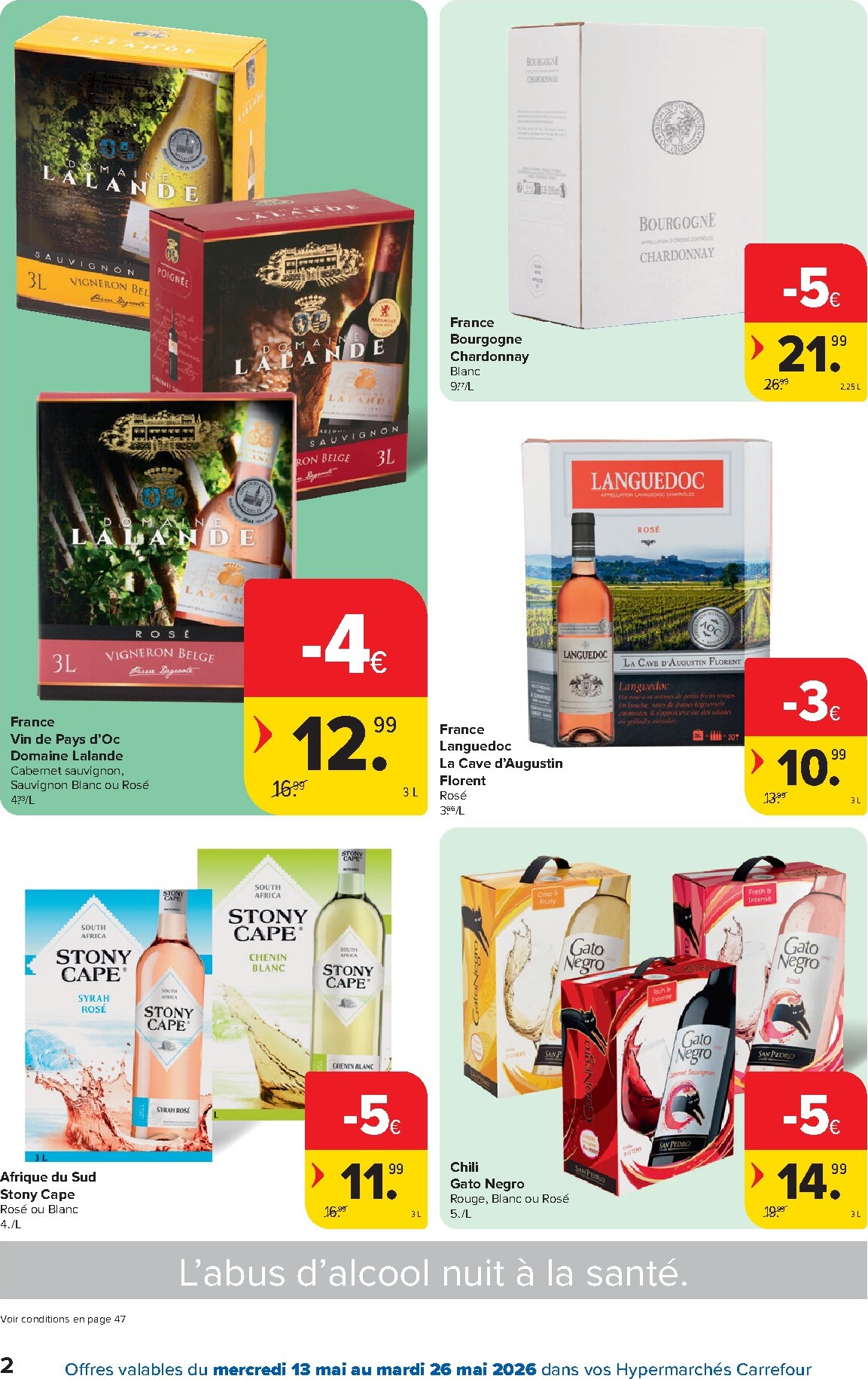 carrefour - Carrefour Hypermarchés folder voor volgende week van woensdag 13/05/2026 tot dinsdag 26/05/2026 - page: 2