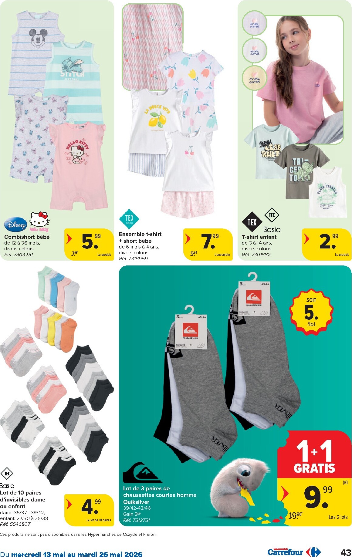 carrefour - Carrefour Hypermarchés folder voor volgende week van woensdag 13/05/2026 tot dinsdag 26/05/2026 - page: 43