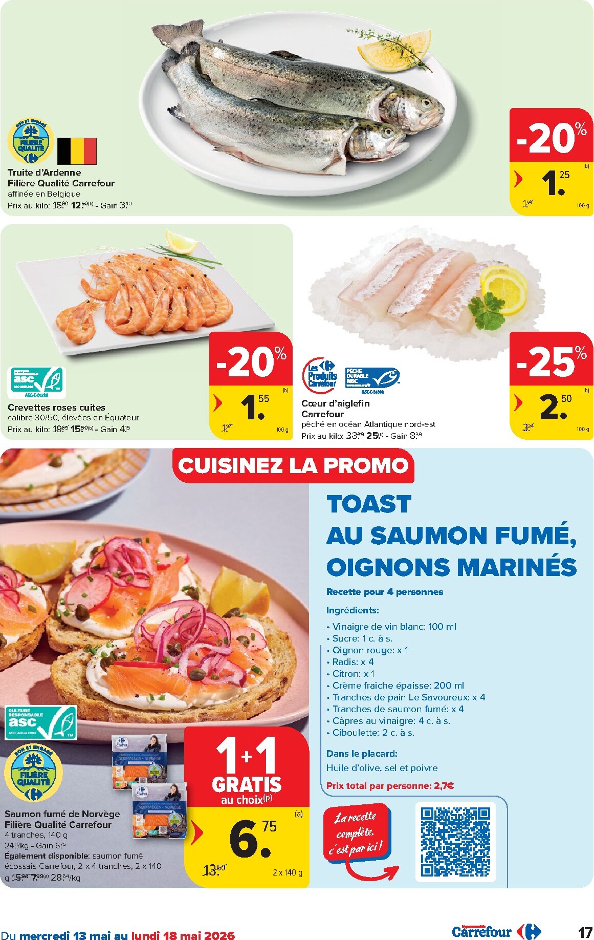 carrefour - Carrefour Hypermarchés folder voor volgende week van woensdag 13/05/2026 tot dinsdag 26/05/2026 - page: 17