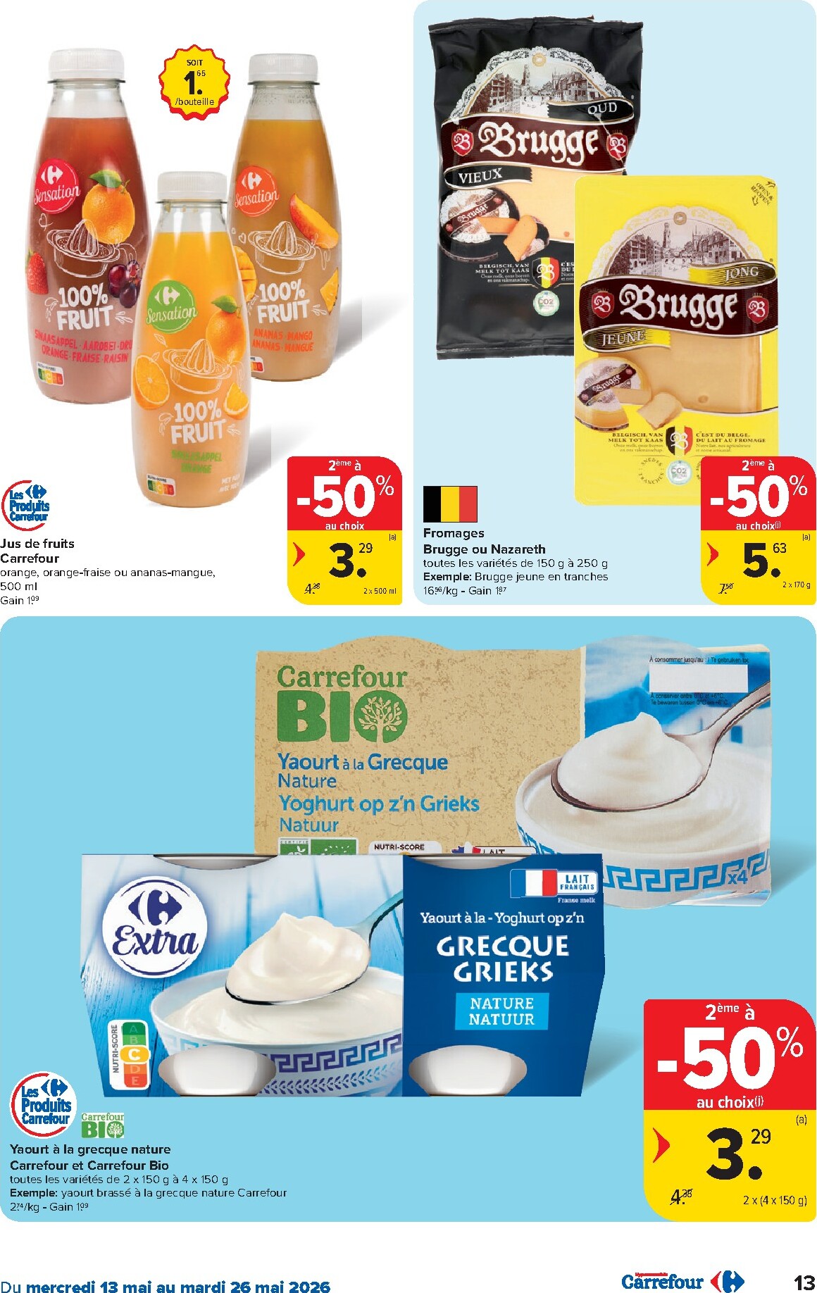 carrefour - Carrefour Hypermarchés folder voor volgende week van woensdag 13/05/2026 tot dinsdag 26/05/2026 - page: 13