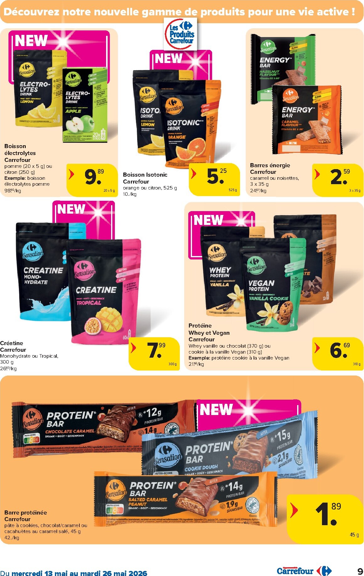 carrefour - Carrefour Hypermarchés folder voor volgende week van woensdag 13/05/2026 tot dinsdag 26/05/2026 - page: 9