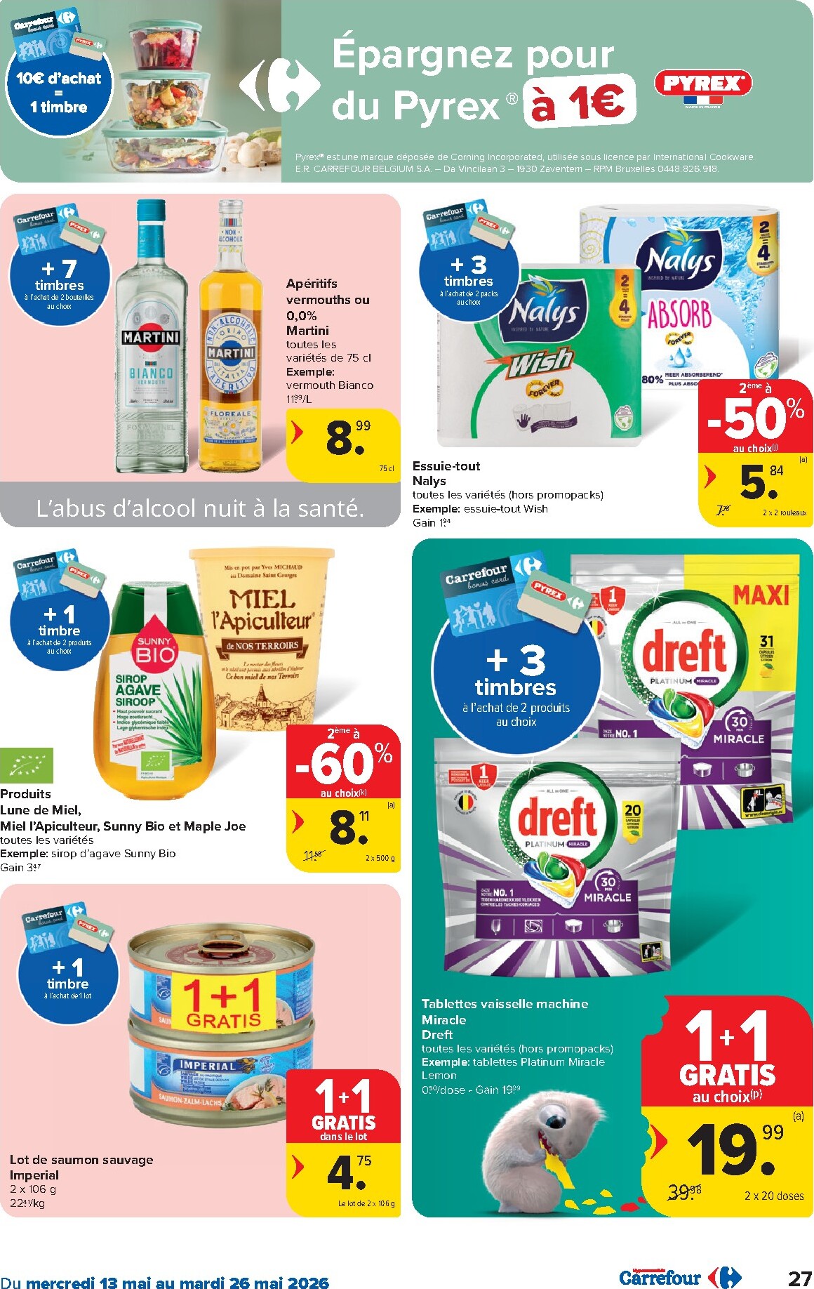 carrefour - Carrefour Hypermarchés folder voor volgende week van woensdag 13/05/2026 tot dinsdag 26/05/2026 - page: 27