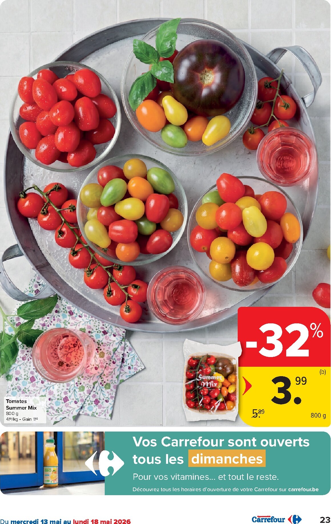 carrefour - Carrefour Hypermarchés folder voor volgende week van woensdag 13/05/2026 tot dinsdag 26/05/2026 - page: 23