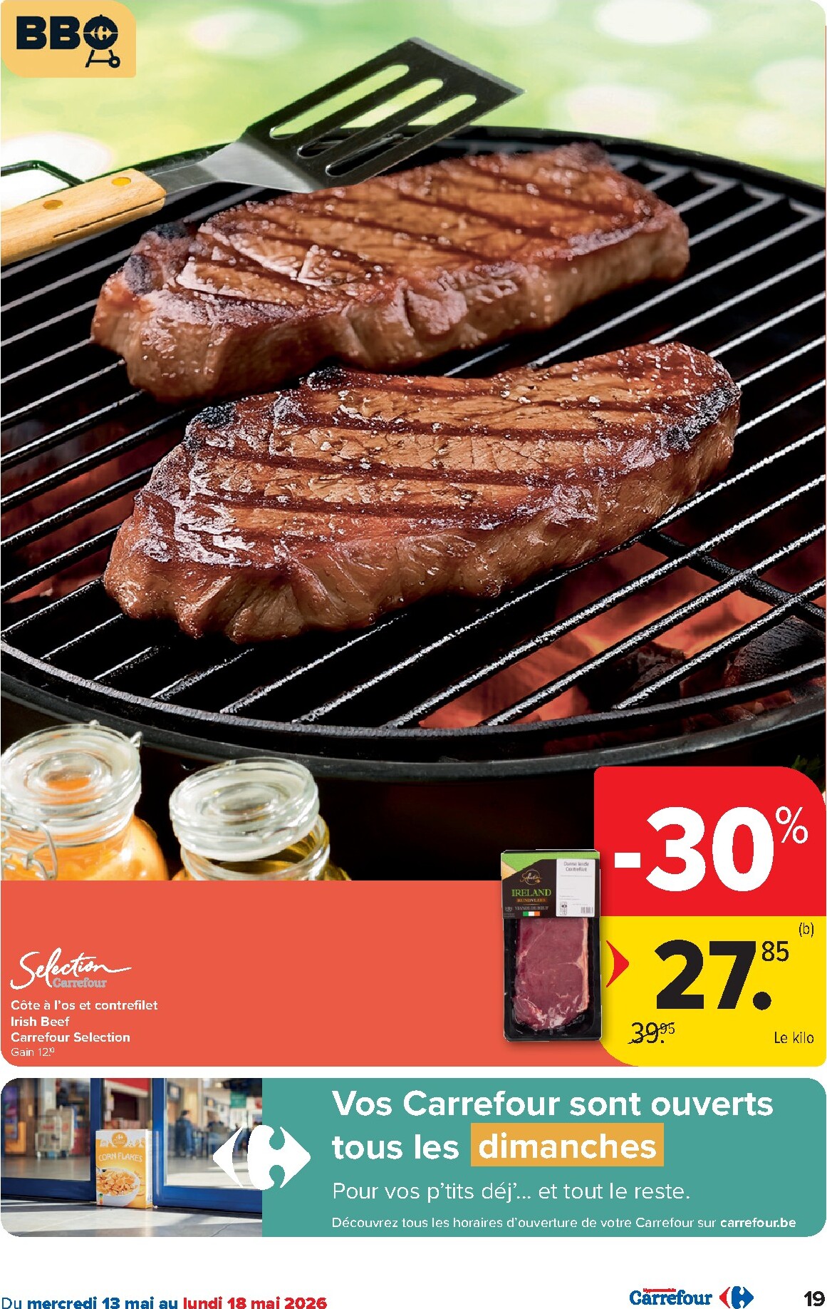 carrefour - Carrefour Hypermarchés folder voor volgende week van woensdag 13/05/2026 tot dinsdag 26/05/2026 - page: 19