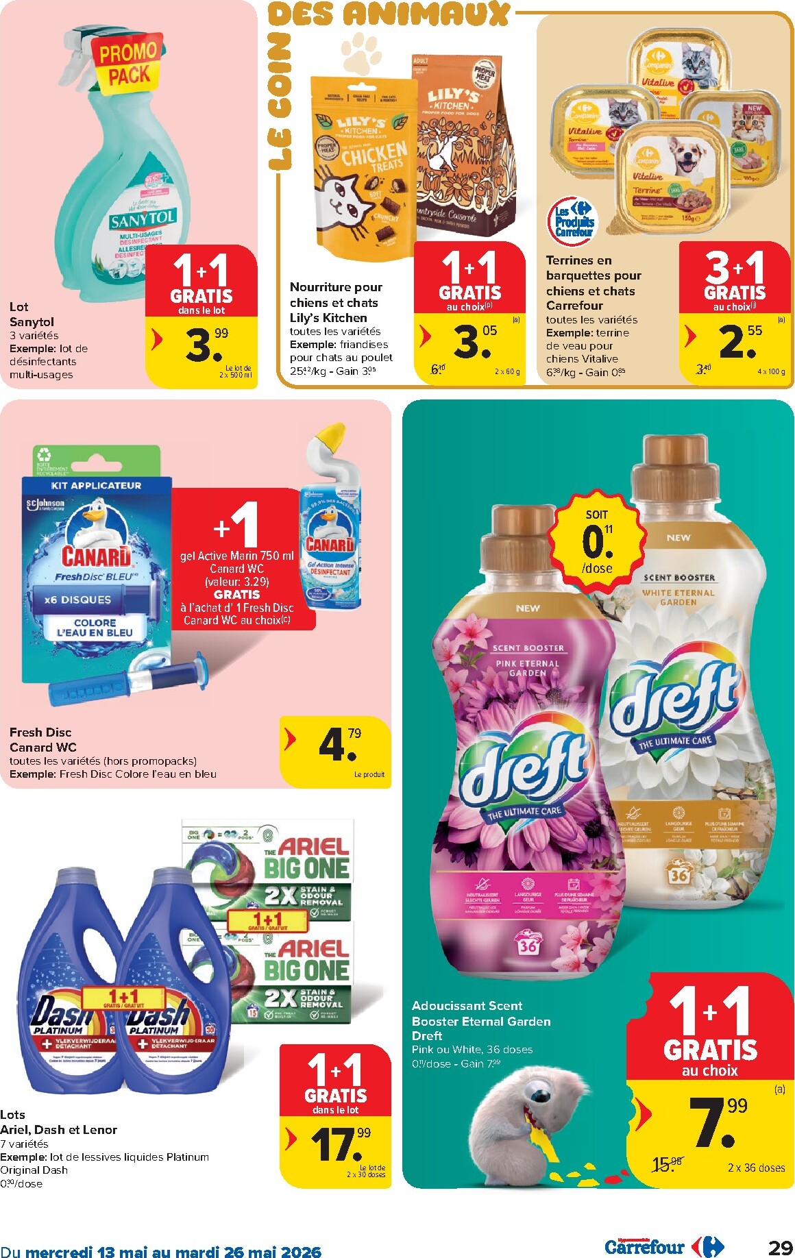 carrefour - Carrefour Hypermarchés folder voor volgende week van woensdag 13/05/2026 tot dinsdag 26/05/2026 - page: 29