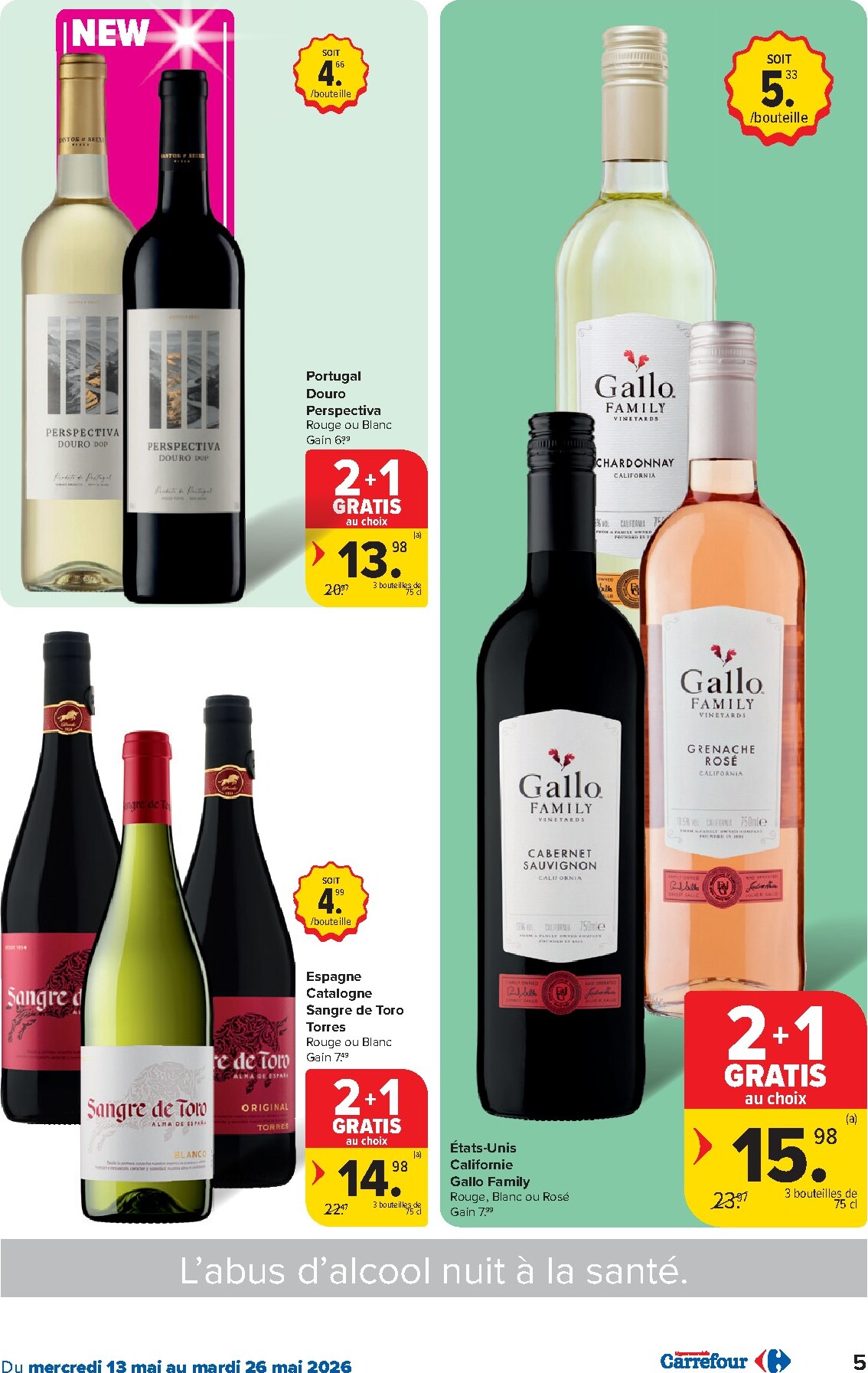 carrefour - Carrefour Hypermarchés folder voor volgende week van woensdag 13/05/2026 tot dinsdag 26/05/2026 - page: 5