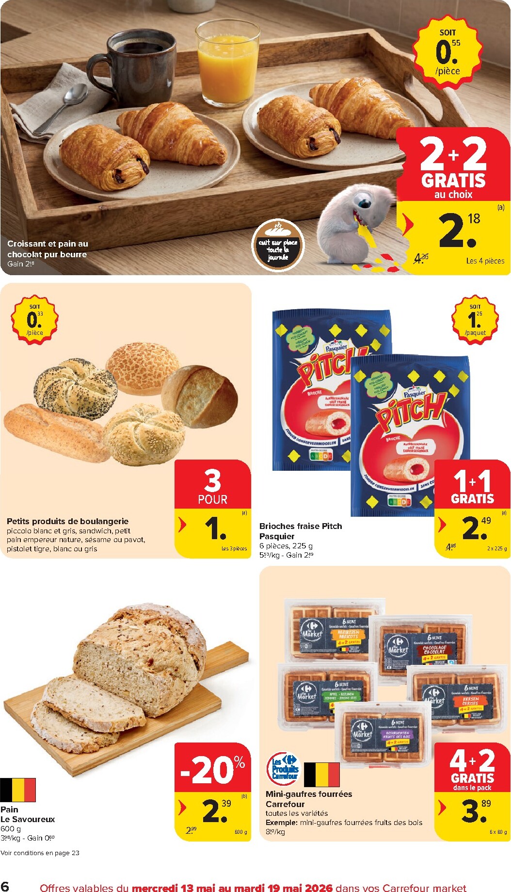 carrefour - Carrefour Market folder voor volgende week van woensdag 13/05/2026 tot dinsdag 19/05/2026 - page: 6