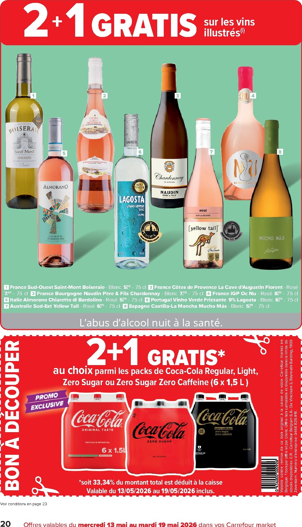 carrefour - Carrefour Market folder voor volgende week van woensdag 13/05/2026 tot dinsdag 19/05/2026 - page: 20