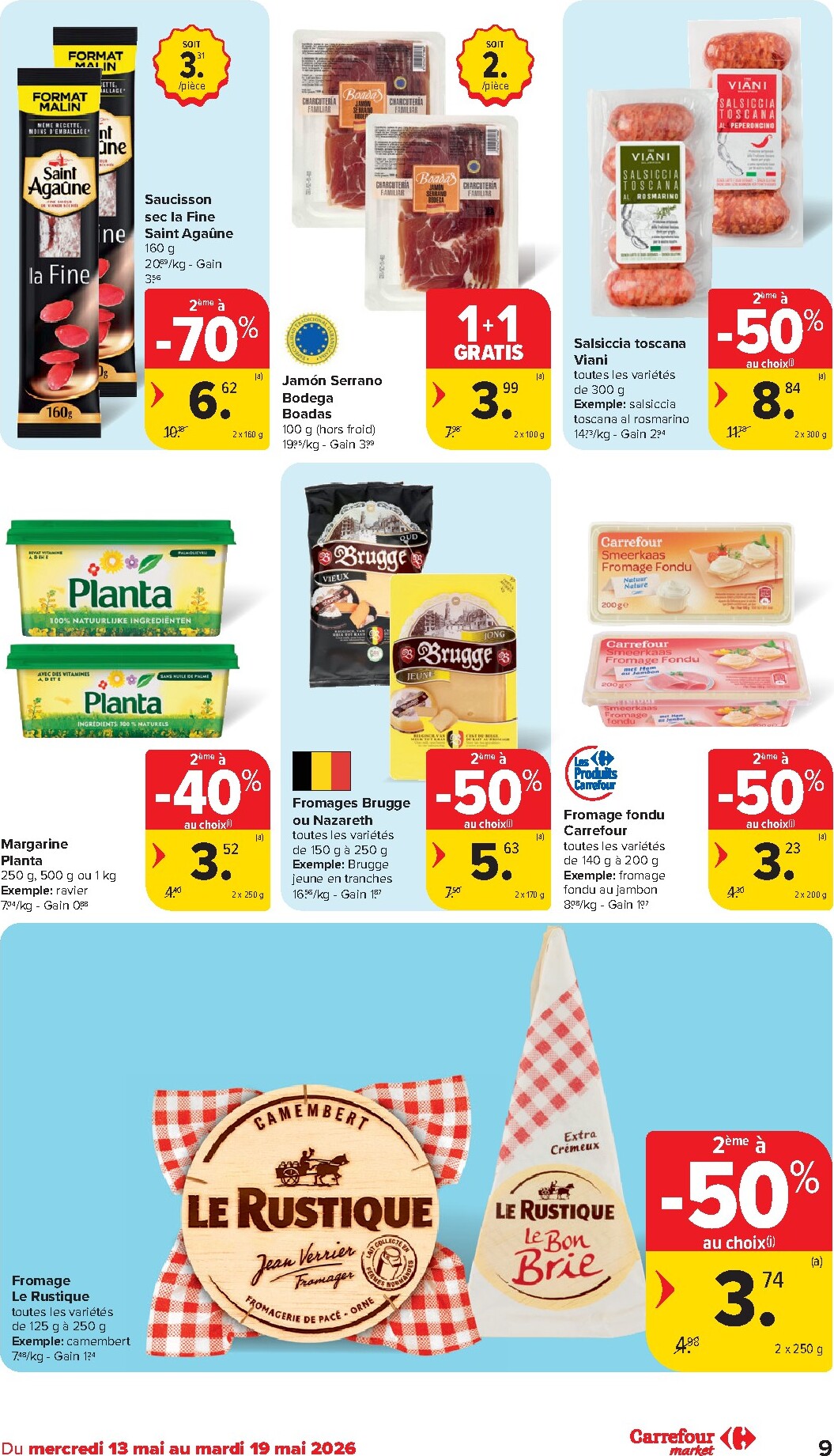 carrefour - Carrefour Market folder voor volgende week van woensdag 13/05/2026 tot dinsdag 19/05/2026 - page: 9