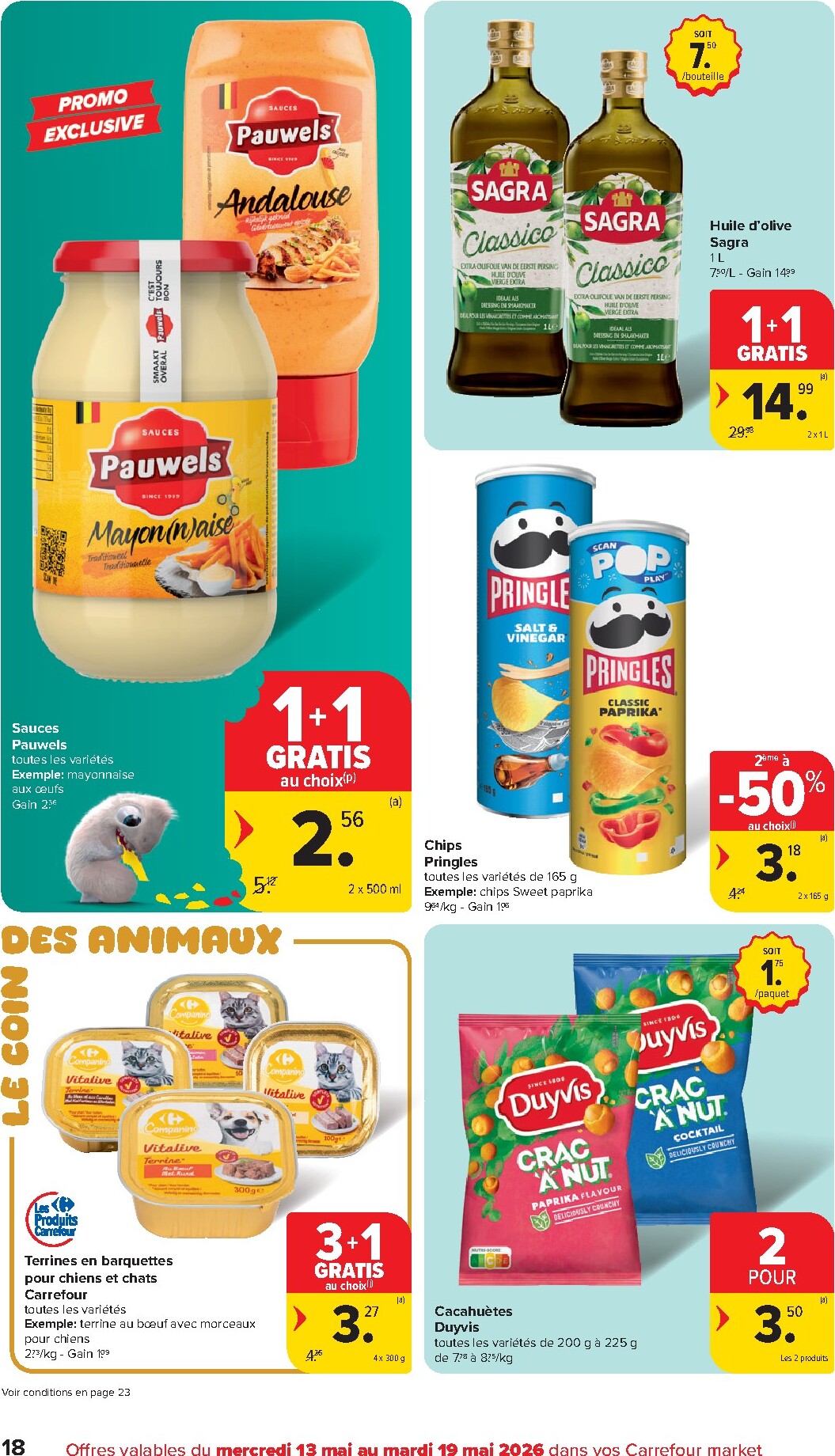 carrefour - Carrefour Market folder voor volgende week van woensdag 13/05/2026 tot dinsdag 19/05/2026 - page: 18