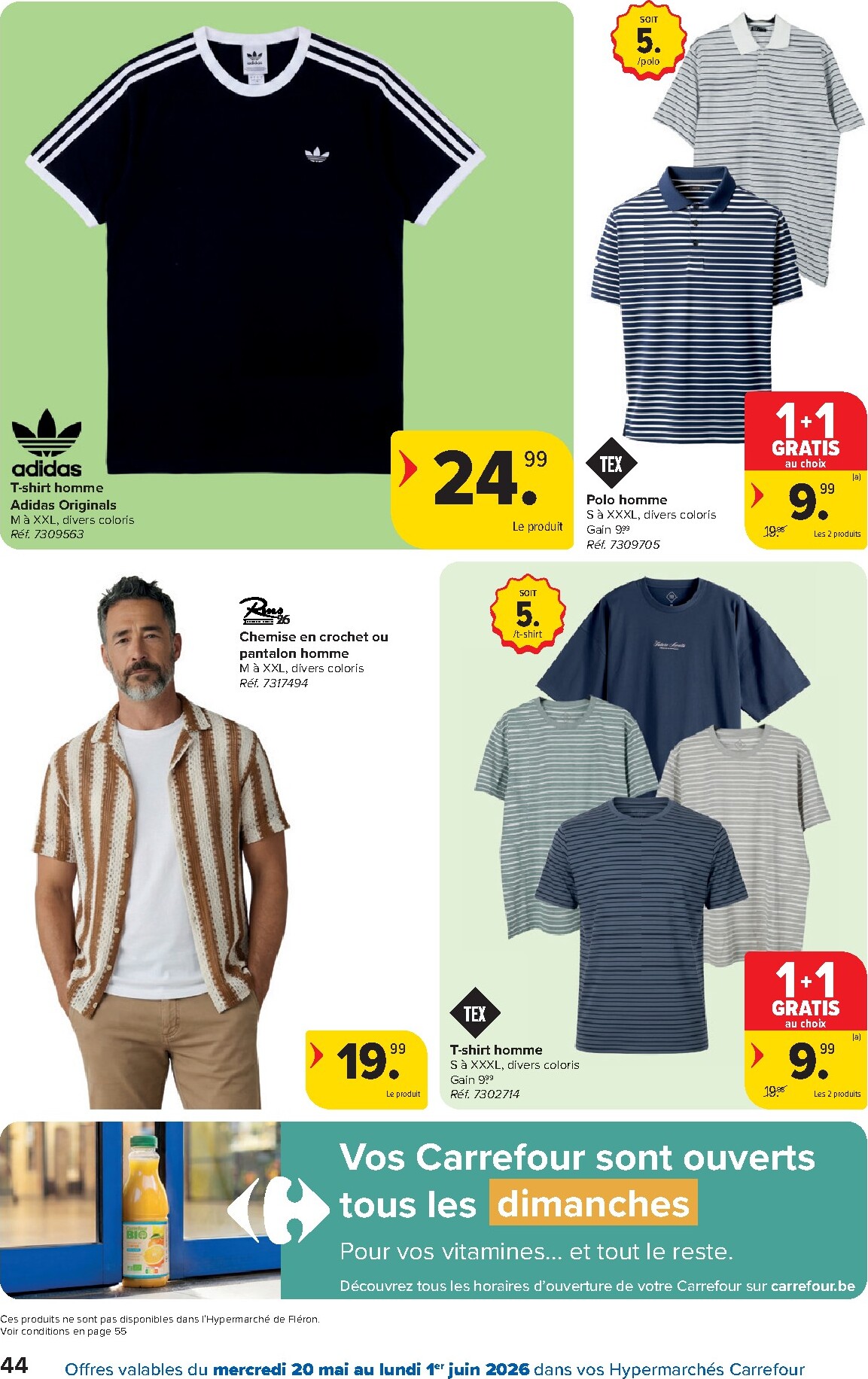 carrefour - Carrefour Hypermarchés folder voor volgende week van woensdag 20/05/2026 tot maandag 01/06/2026 - page: 44