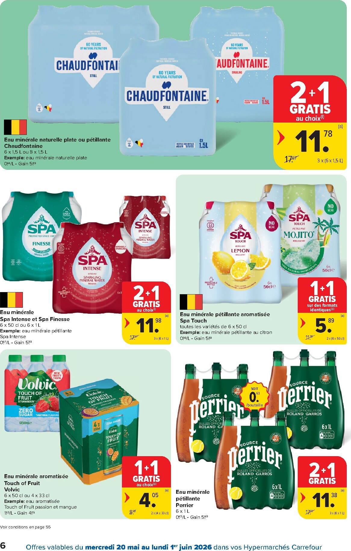 carrefour - Carrefour Hypermarchés folder voor volgende week van woensdag 20/05/2026 tot maandag 01/06/2026 - page: 6