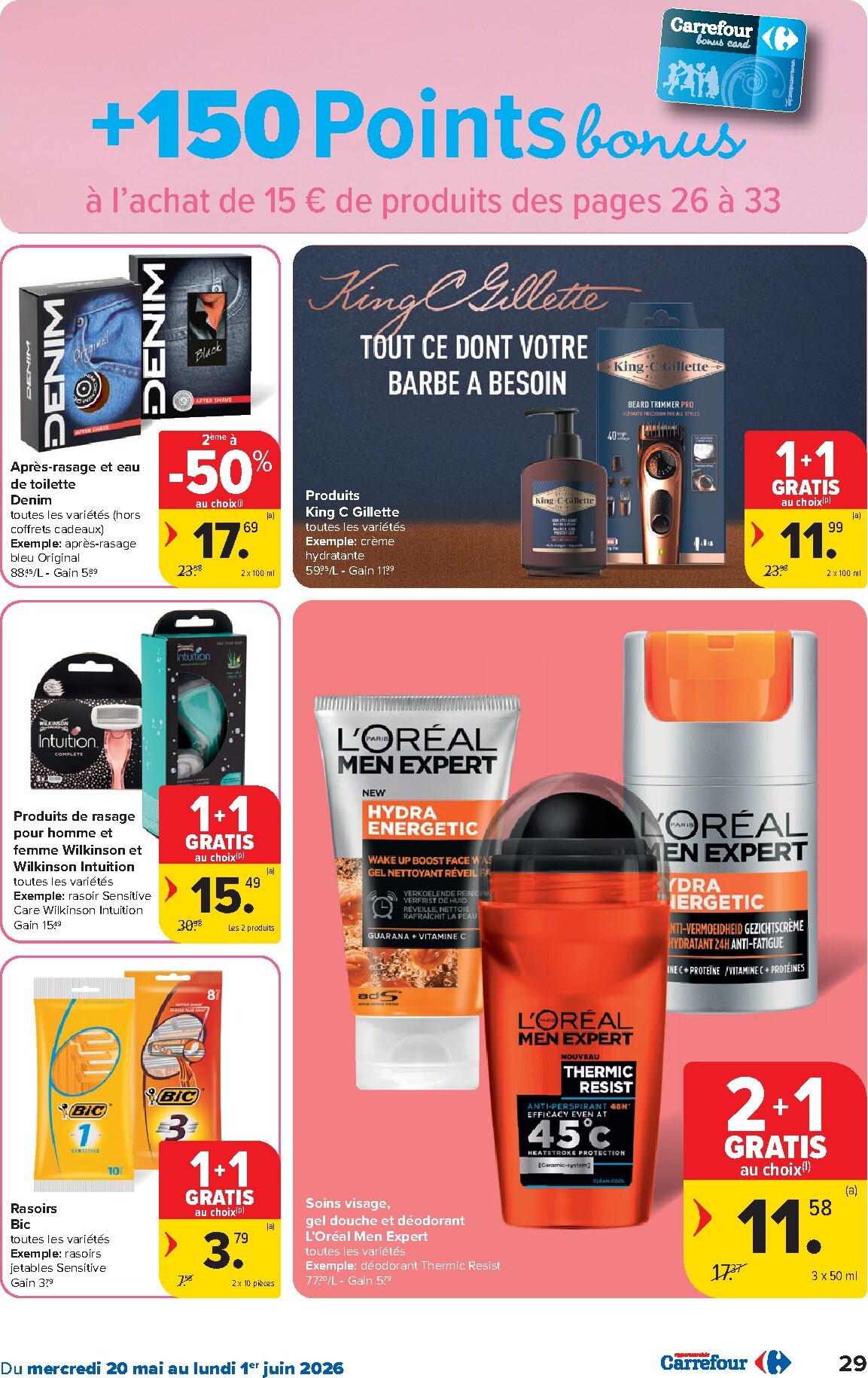 carrefour - Carrefour Hypermarchés folder voor volgende week van woensdag 20/05/2026 tot maandag 01/06/2026 - page: 29