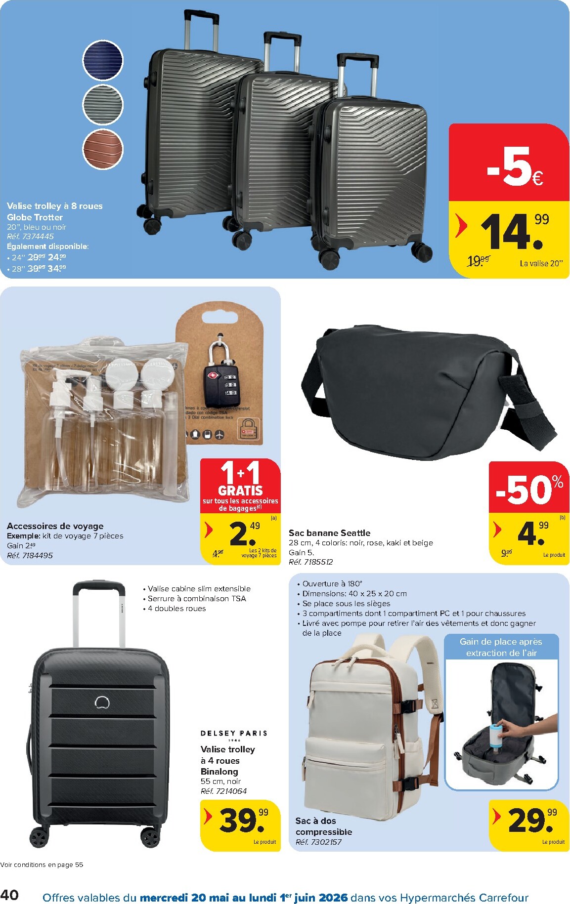 carrefour - Carrefour Hypermarchés folder voor volgende week van woensdag 20/05/2026 tot maandag 01/06/2026 - page: 40