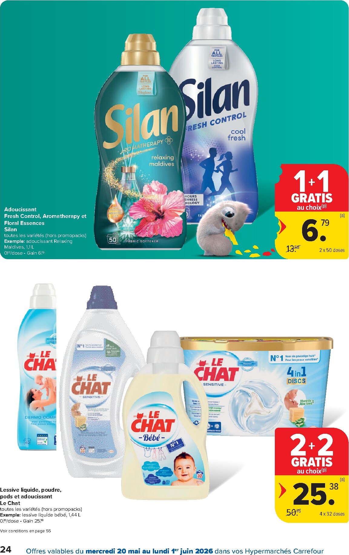 carrefour - Carrefour Hypermarchés folder voor volgende week van woensdag 20/05/2026 tot maandag 01/06/2026 - page: 24