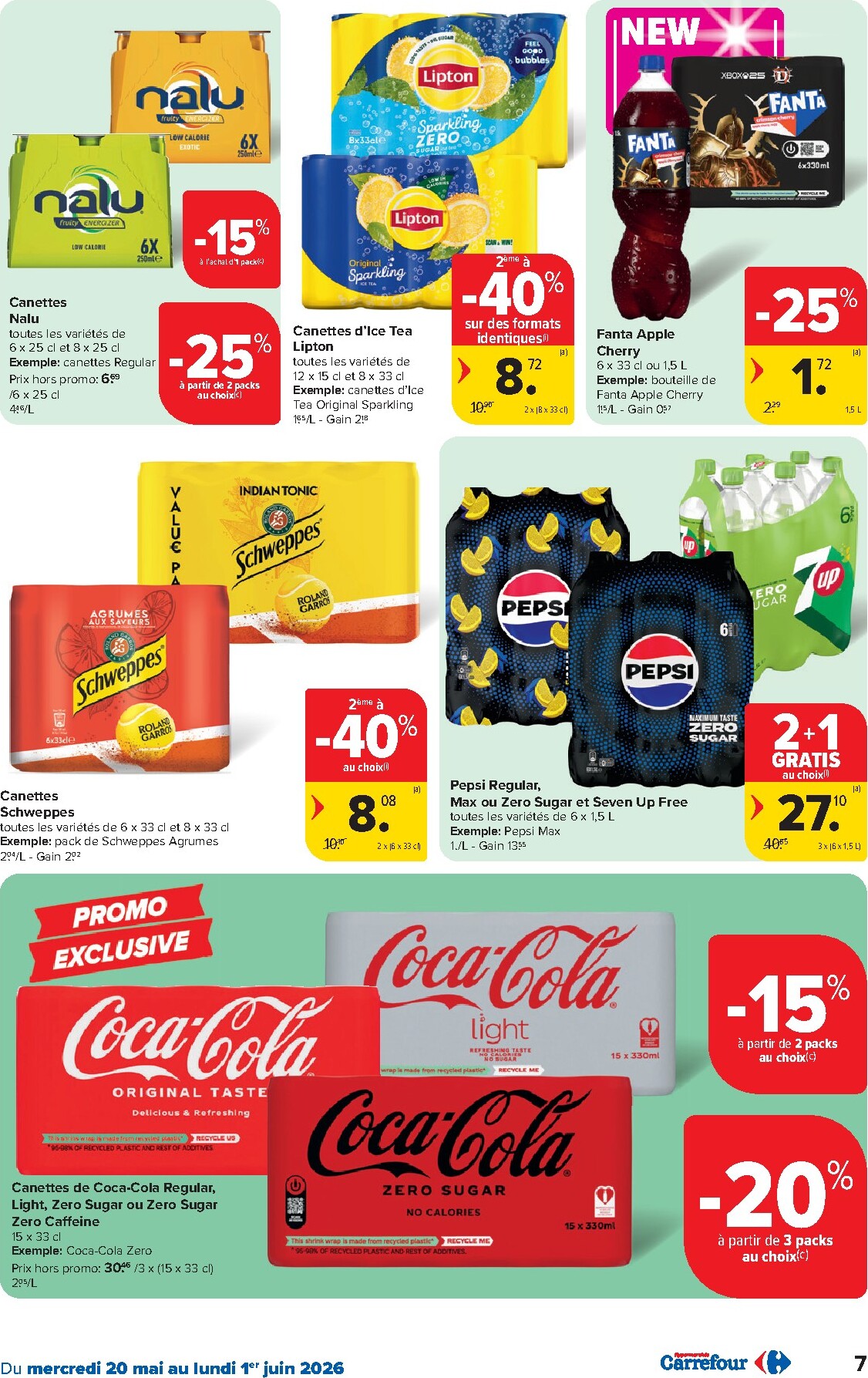carrefour - Carrefour Hypermarchés folder voor volgende week van woensdag 20/05/2026 tot maandag 01/06/2026 - page: 7