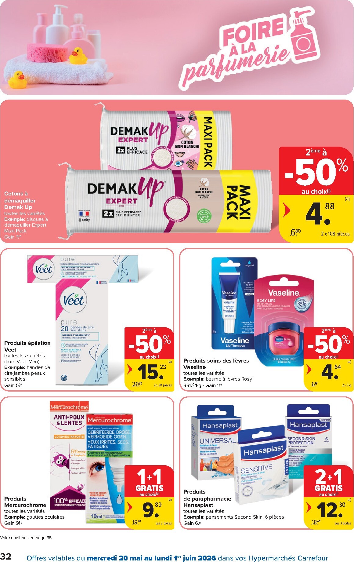 carrefour - Carrefour Hypermarchés folder voor volgende week van woensdag 20/05/2026 tot maandag 01/06/2026 - page: 32