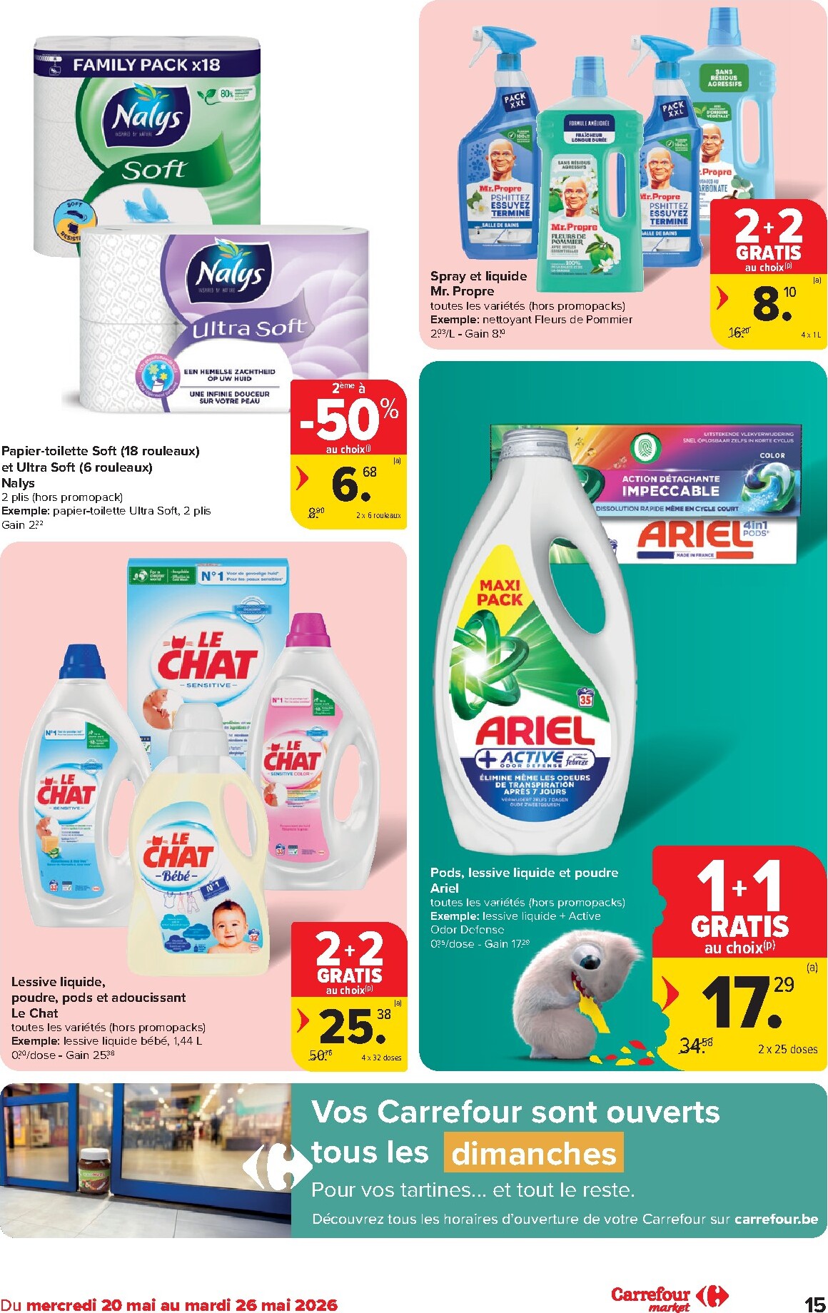 carrefour - Carrefour Market folder voor volgende week van woensdag 20/05/2026 tot dinsdag 26/05/2026 - page: 15