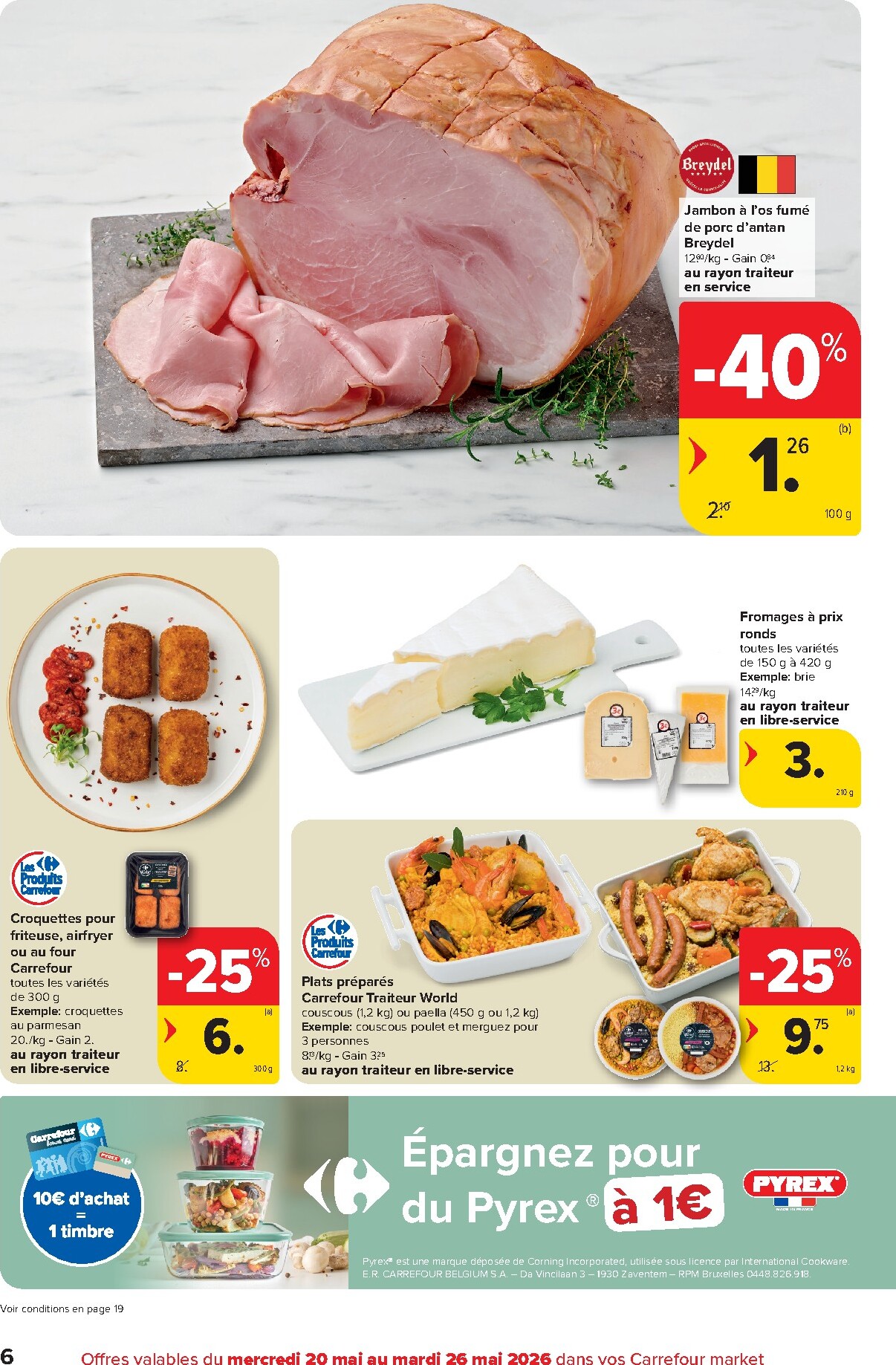 carrefour - Carrefour Market folder voor volgende week van woensdag 20/05/2026 tot dinsdag 26/05/2026 - page: 6