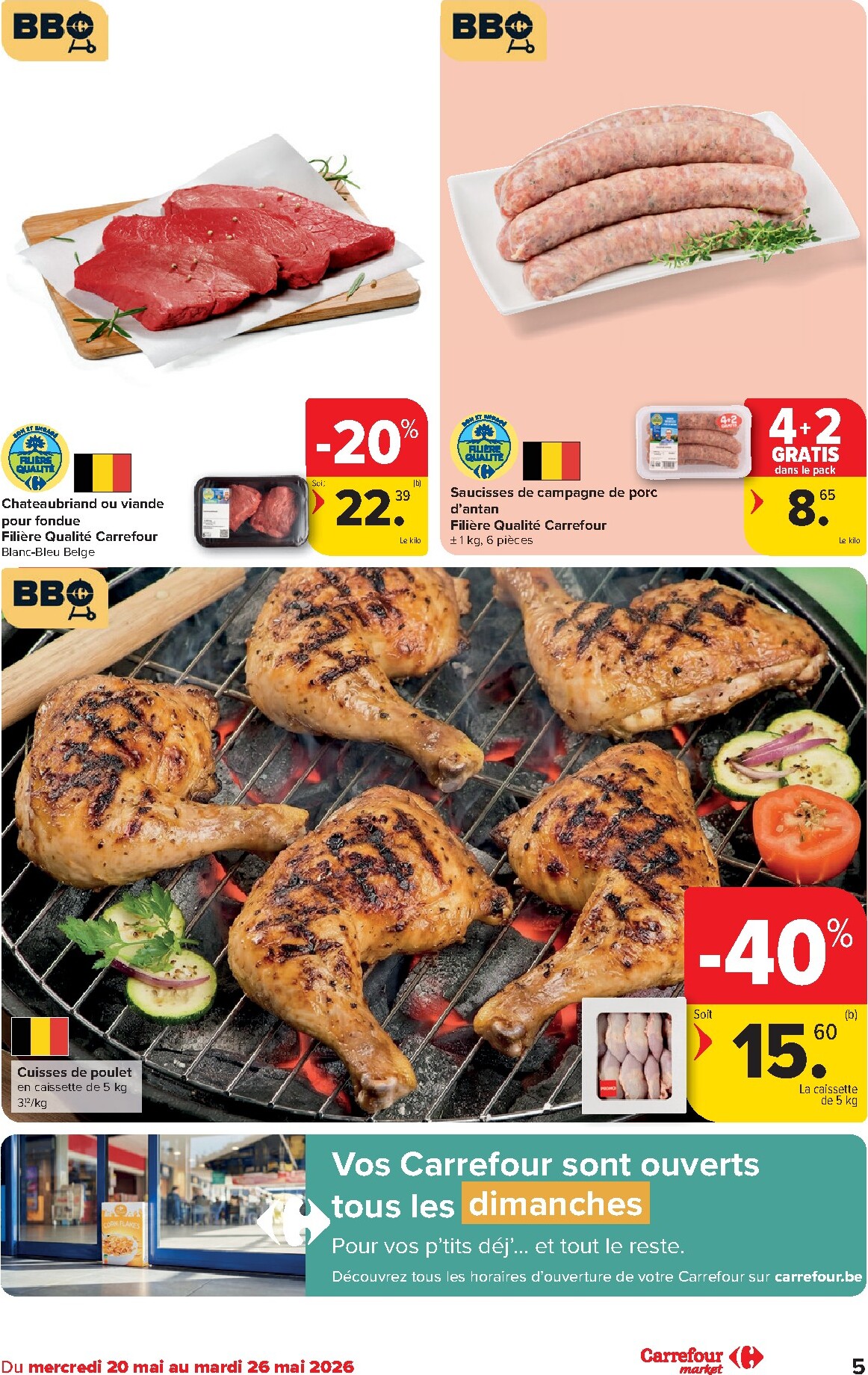 carrefour - Carrefour Market folder voor volgende week van woensdag 20/05/2026 tot dinsdag 26/05/2026 - page: 5