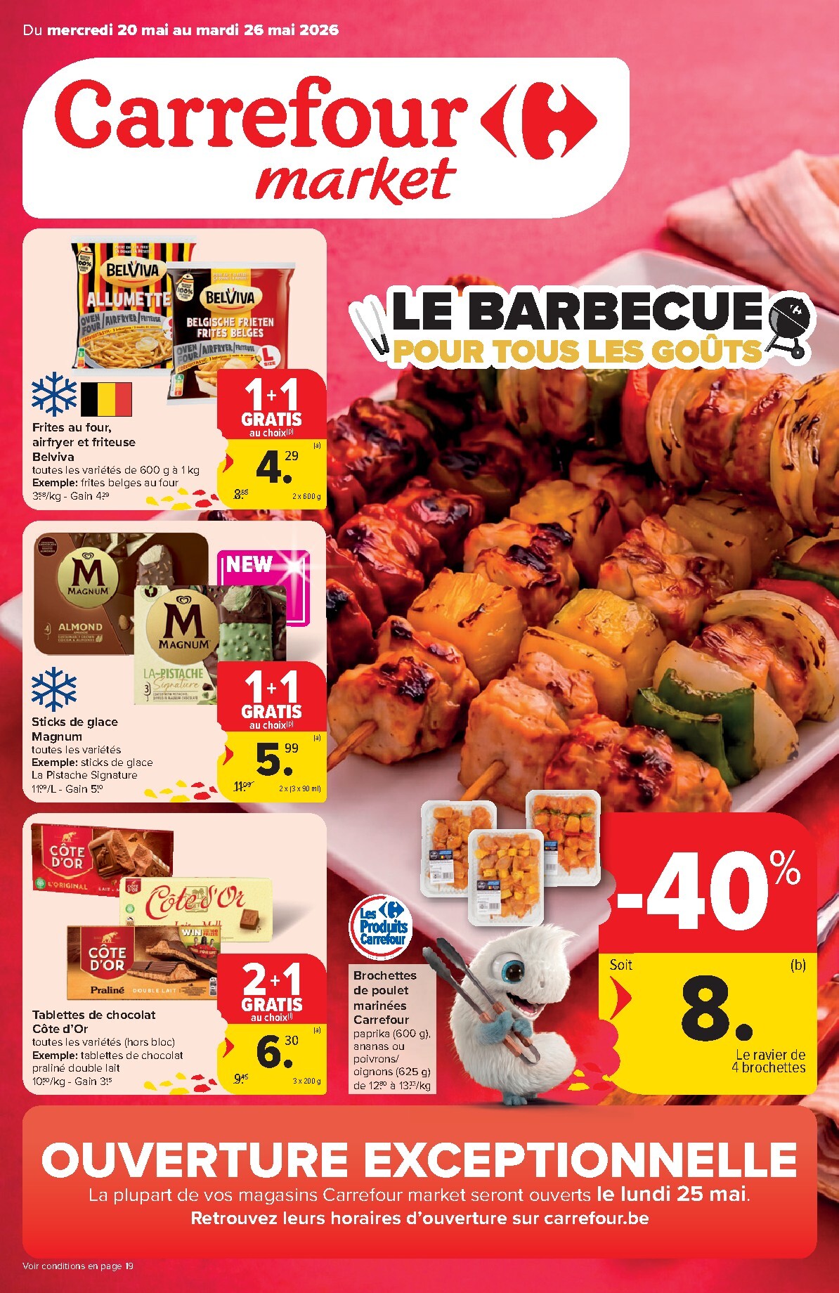 carrefour - Carrefour Market folder voor volgende week van woensdag 20/05/2026 tot dinsdag 26/05/2026 - page: 1