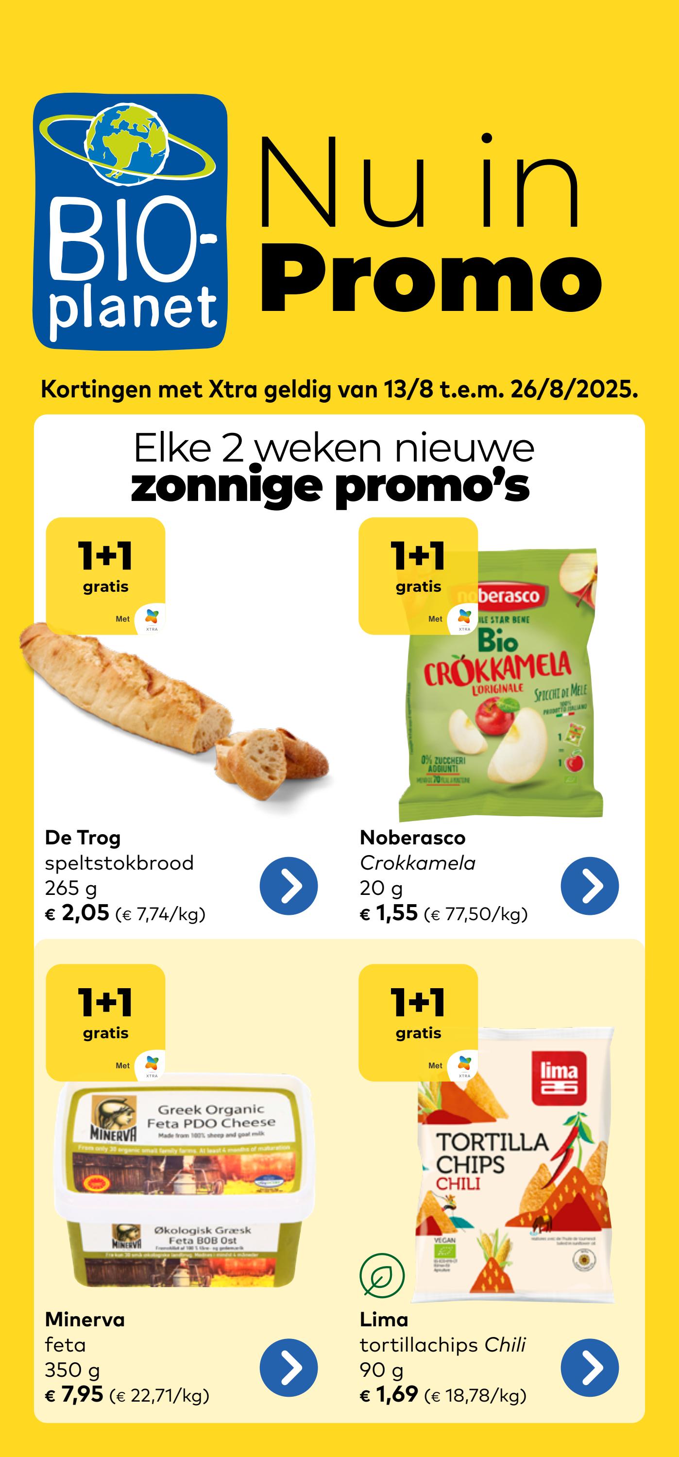 bio-planet - Bio-Planet folder geldig vanaf 13/08 - 26/08