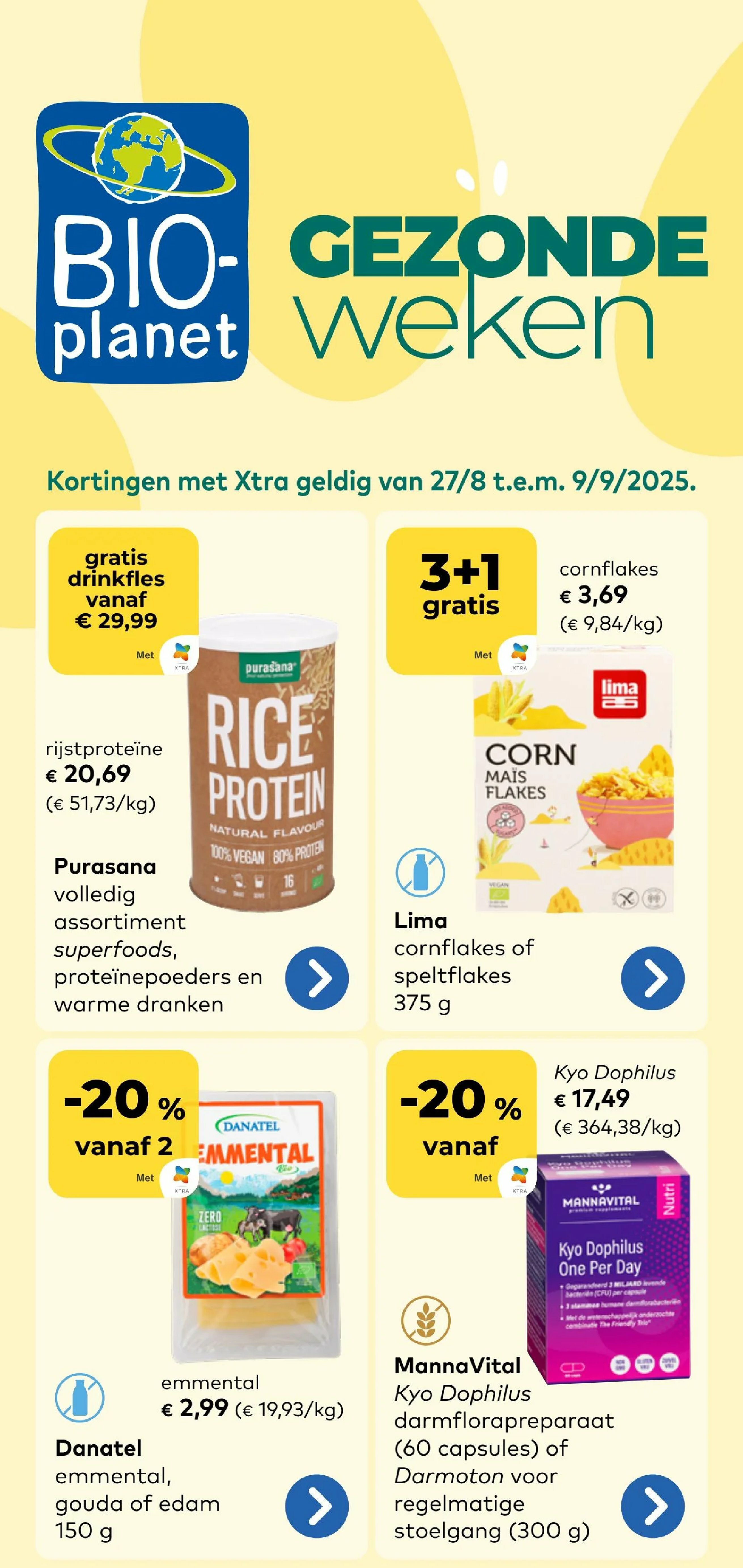 bio-planet - Bio-Planet folder geldig vanaf 27/08 - 09/09