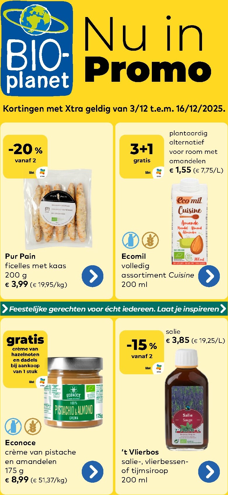 bio-planet - De Bio-Planet folder geldig vanaf 03/12 t/m 16/12
