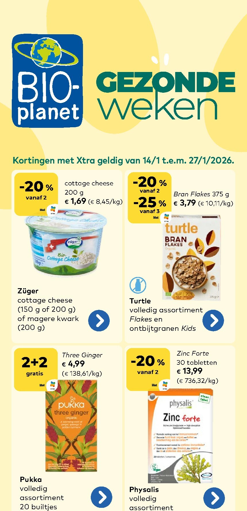 bio-planet - De Bio-Planet folder geldig vanaf 14/01 t/m 27/01