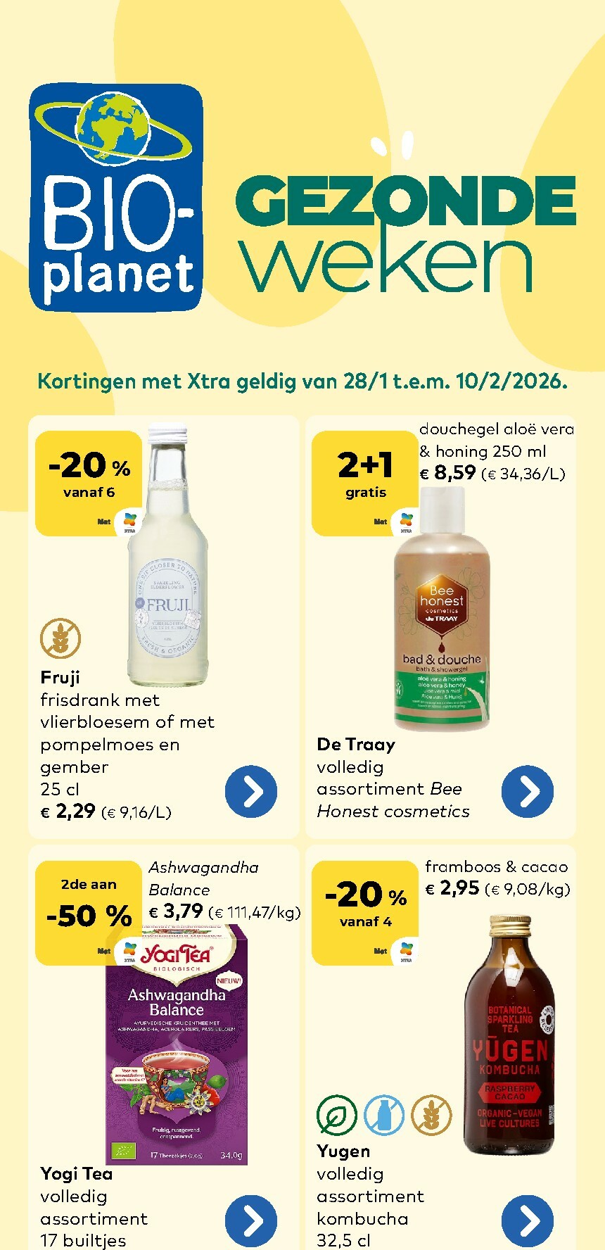 bio-planet - De Bio-Planet folder geldig vanaf 28/01 t/m 10/02 - page: 1