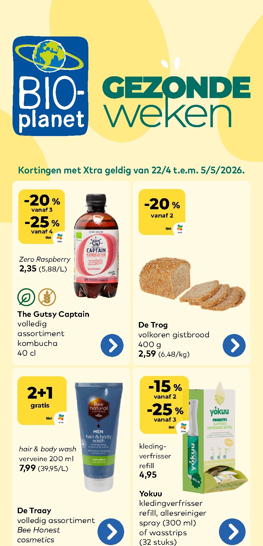 bio-planet - Toekomstige Bio-Planet folder geldig van woensdag 22/04/2026 tot dinsdag 05/05/2026