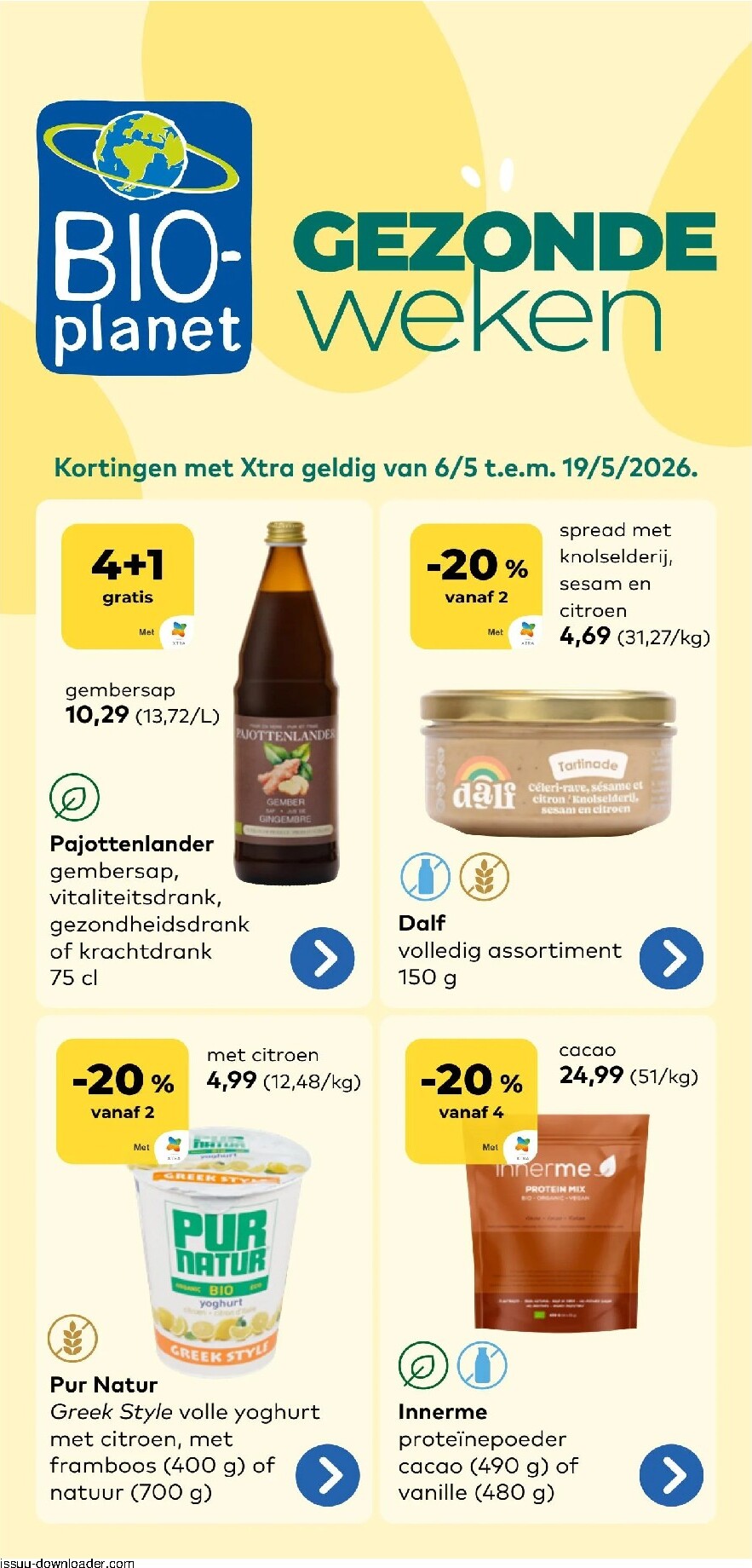 bio-planet - Huidige Bio-Planet folder geldig van woensdag 06/05/2026 tot dinsdag 19/05/2026