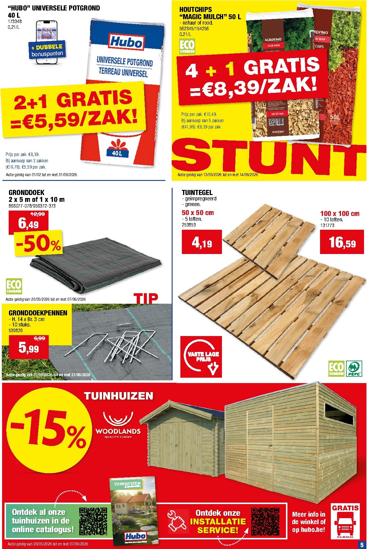 hubo - Huidige Hubo folder geldig van woensdag 20/05/2026 tot zondag 31/05/2026 - page: 5